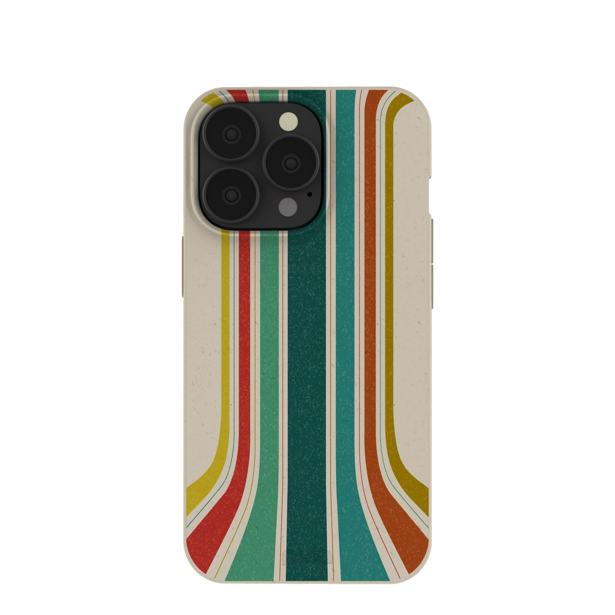 London Fog Retro Lines iPhone 13 Pro Case Refurbished - Pela Case refurbished available on Cerqular