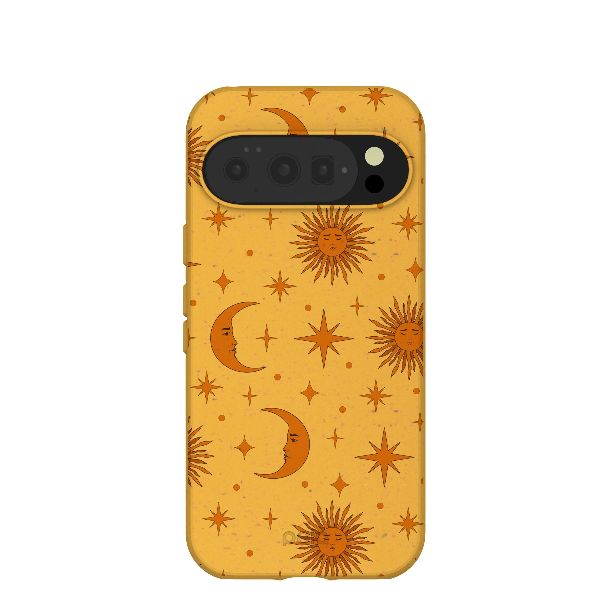 Honey Sun and Moon Google Pixel 10/10 Pro Case | PixelSnap Compatibility: With PixelSnap Refurbished - Pela Case refurbished available on Cerqular