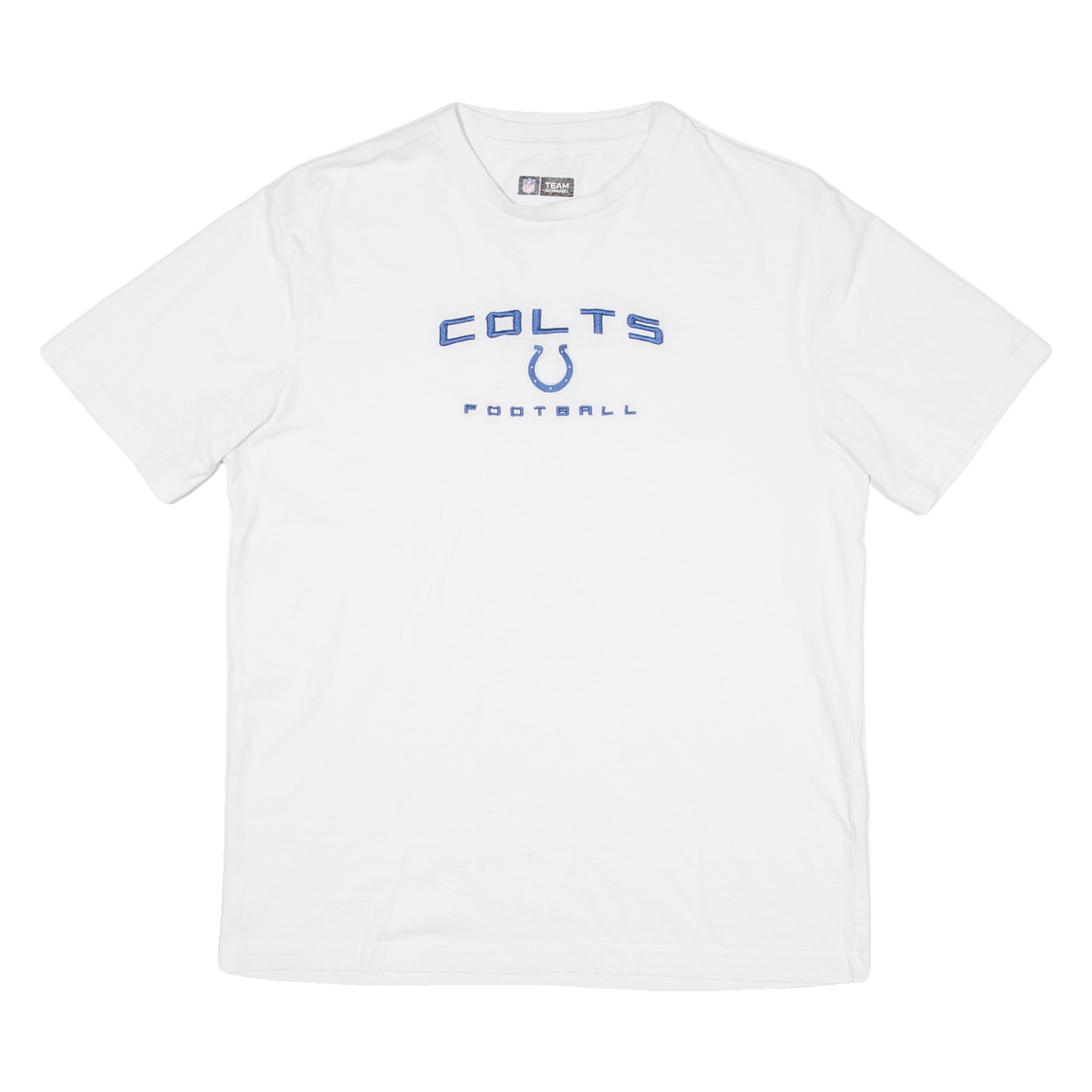 NFL Colts Football Mens T-Shirt White USA L Refurbished - N/A refurbished available on Cerqular