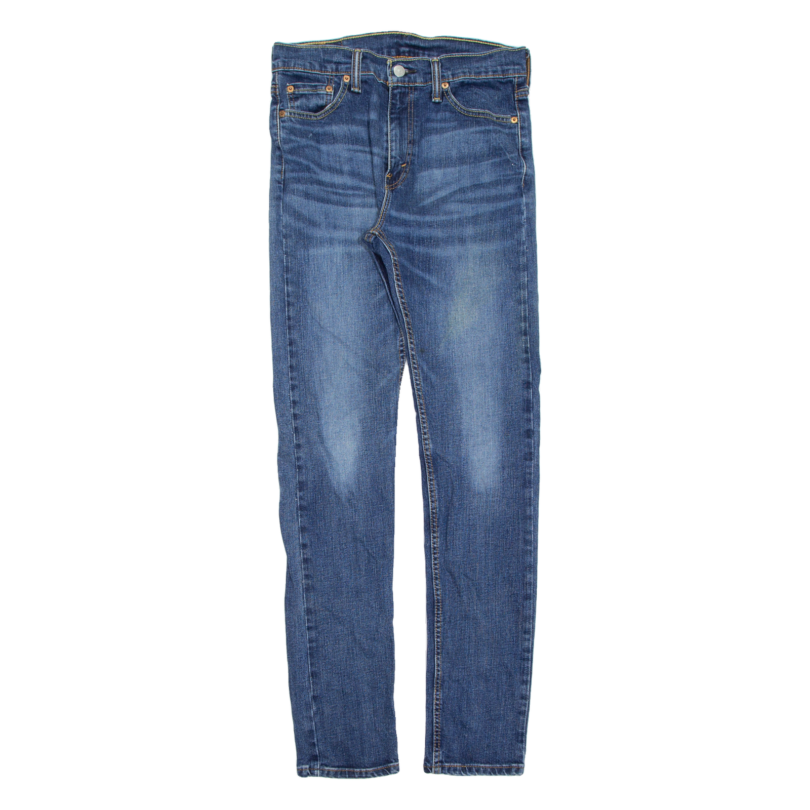 LEVI'S 510 Jeans Womens Blue Slim Skinny Stone Wash W30 L34 Refurbished - N/A refurbished available on Cerqular