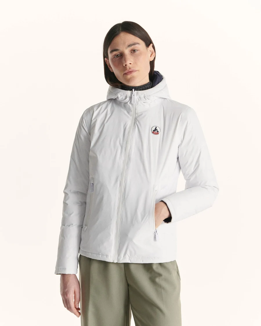 Jacket Vienne White-Navy | Color: WHITE NAVY | Size: S Refurbished - Rue Madame is a known brand, and the standardized name is " refurbished available on Cerqular