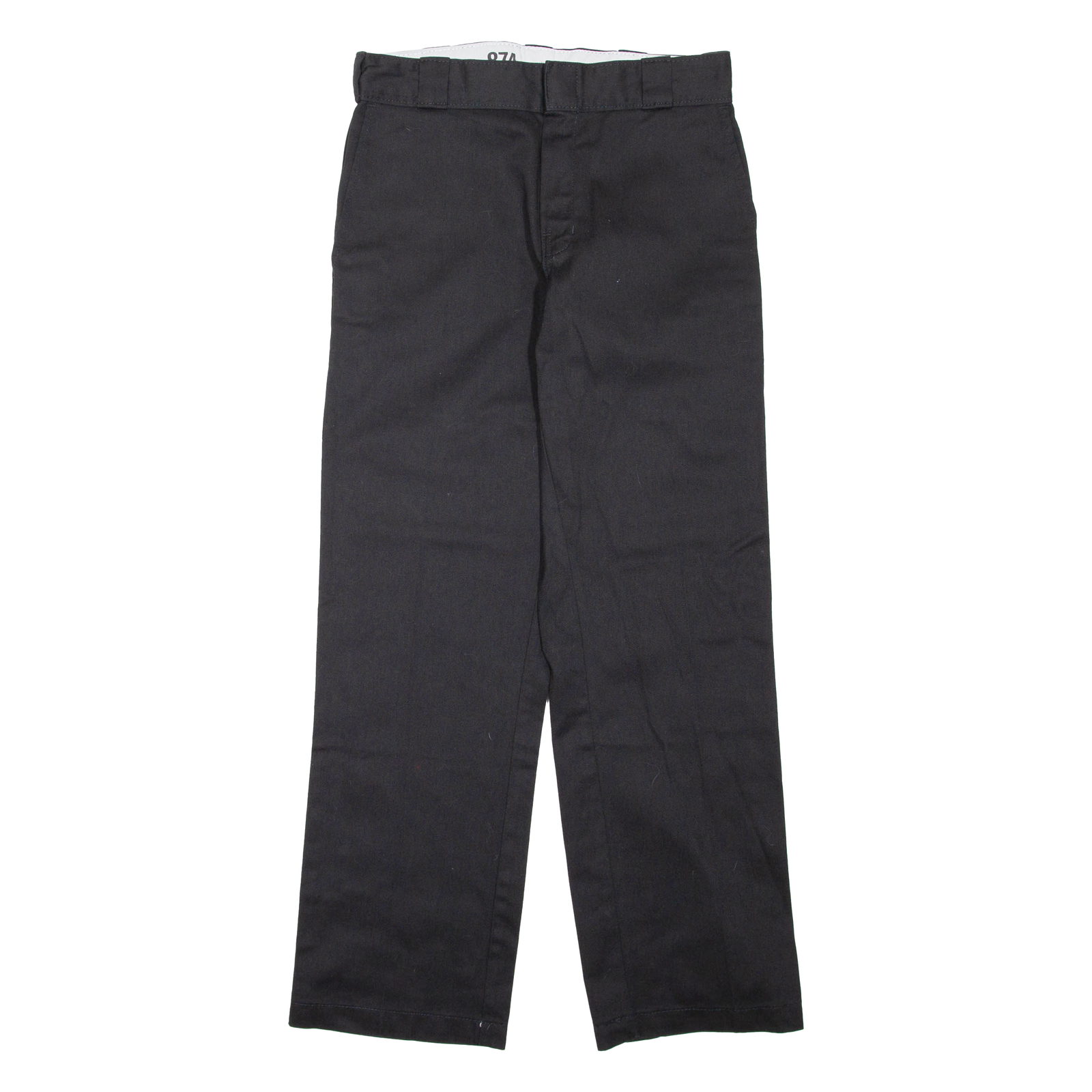DICKIES Mens Trousers Black Regular Straight W30 L30 Refurbished - N/A refurbished available on Cerqular