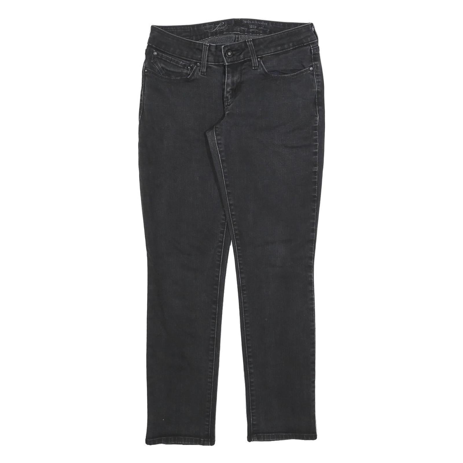 LEVI'S Womens Slim Blue Jeans Denim Light W29 L27 Classic Cotton Blend Zip Refurbished - N/A refurbished available on Cerqular