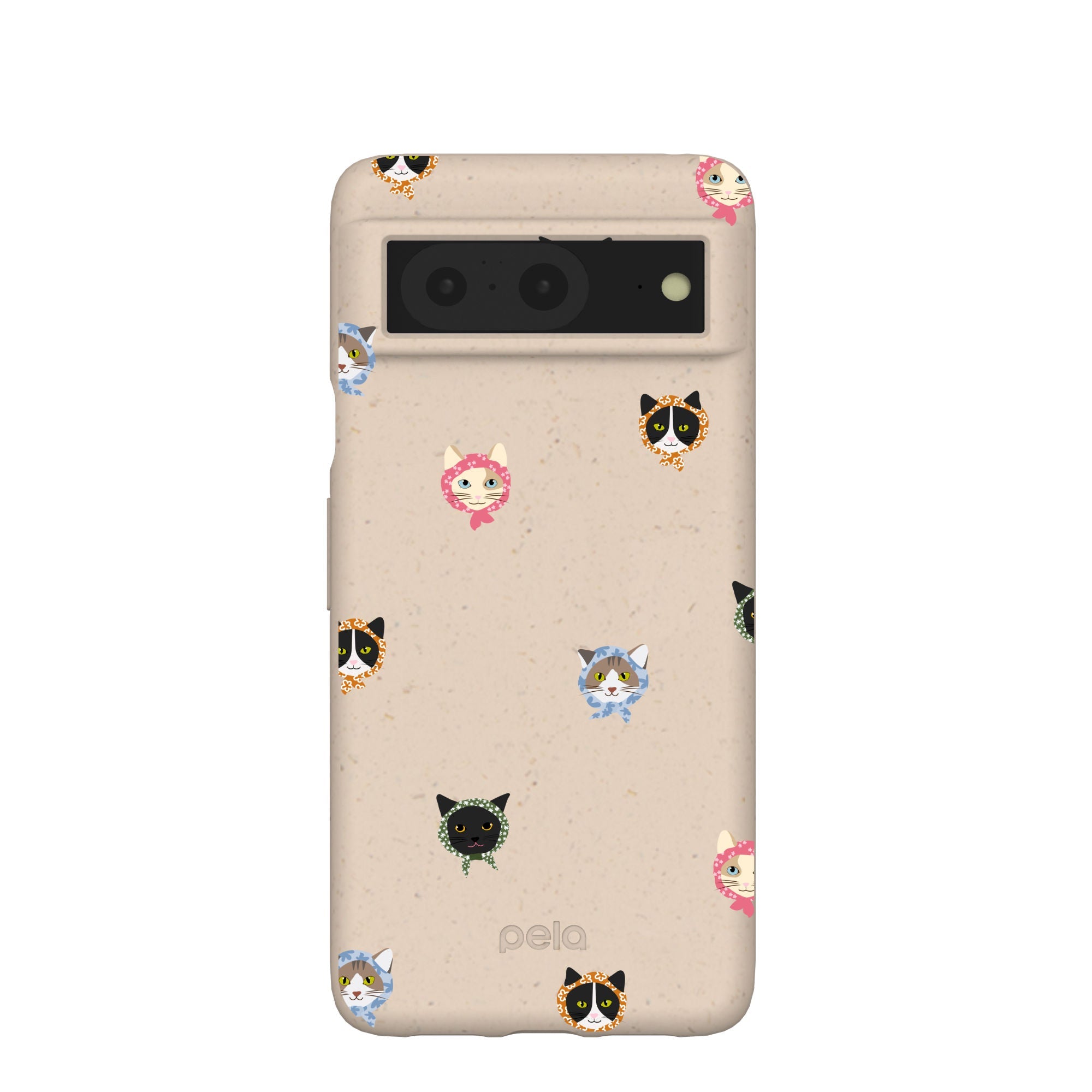 Seashell Cat Couture Google Pixel 8 Case Refurbished - Pela Case refurbished available on Cerqular