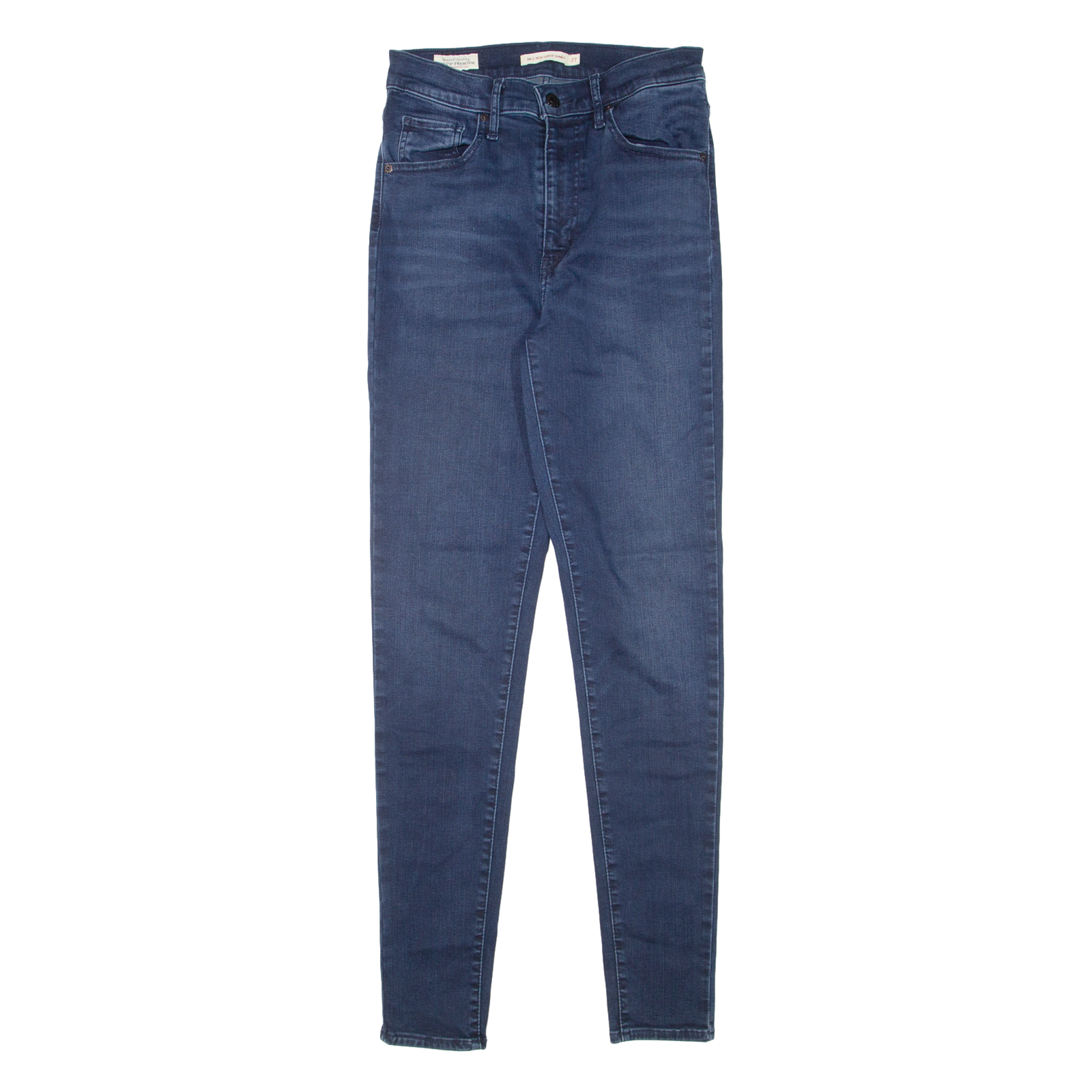 LEVI'S Mile High BIG E Womens Jeans Blue Slim Skinny W27 L30 Refurbished - N/A refurbished available on Cerqular