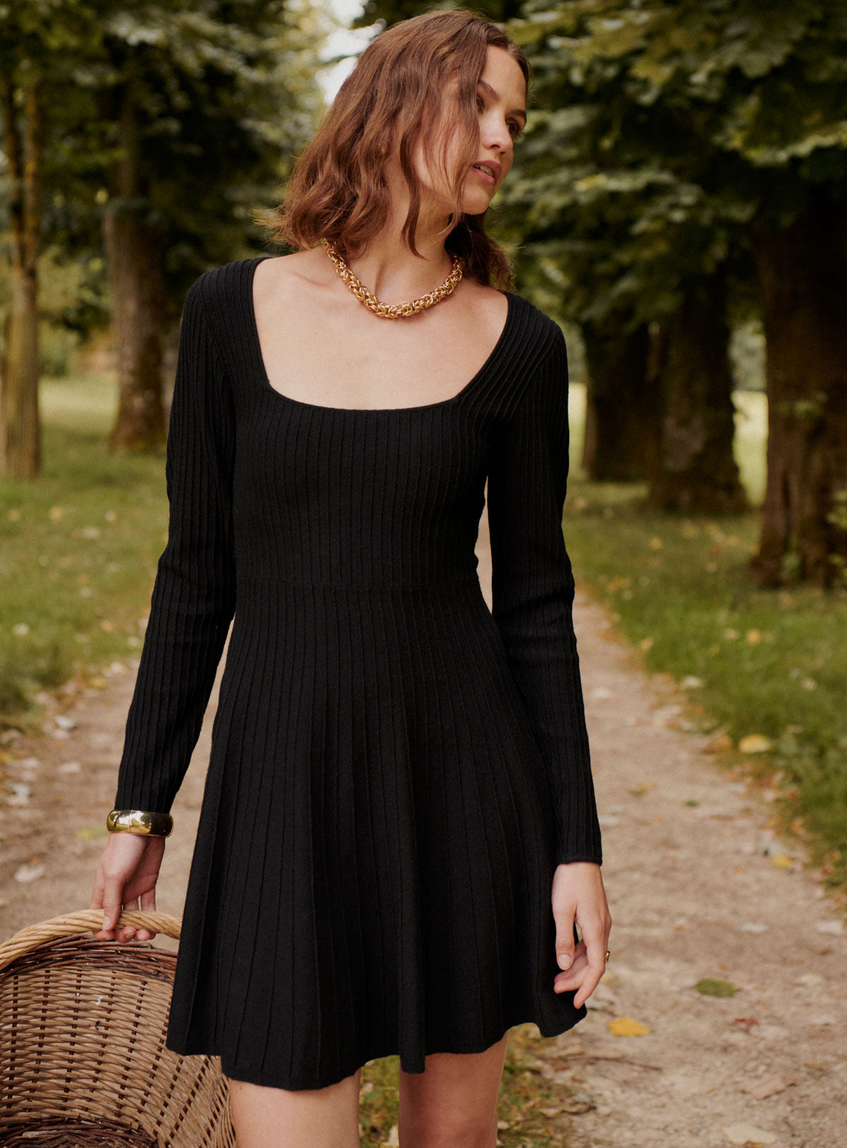 Dress Rennes Noir | Color: NOIR | Size: S Refurbished - N/A (I could not find a well-known brand with this name refurbished available on Cerqular