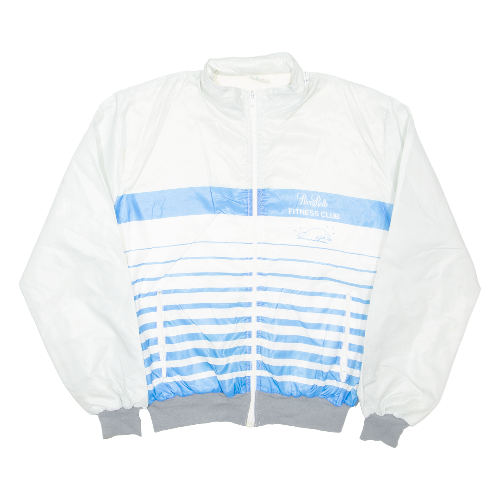 RIVES ROLLE FITNESS CLUB Mens Shell Jacket Blue S Refurbished - N/A refurbished available on Cerqular
