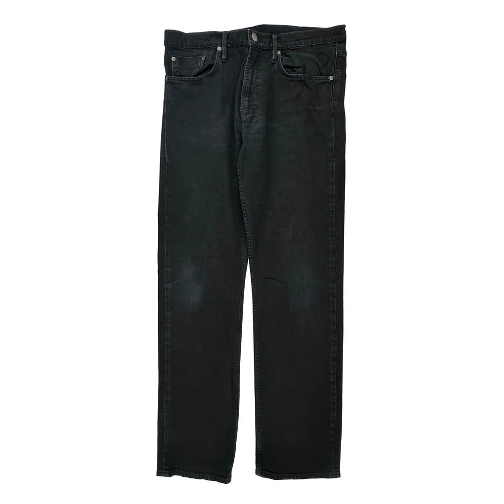 Burberry Jeans - 32W 30L Black Cotton Refurbished - Thrifted (note: this is a term often used to describe second- refurbished available on Cerqular