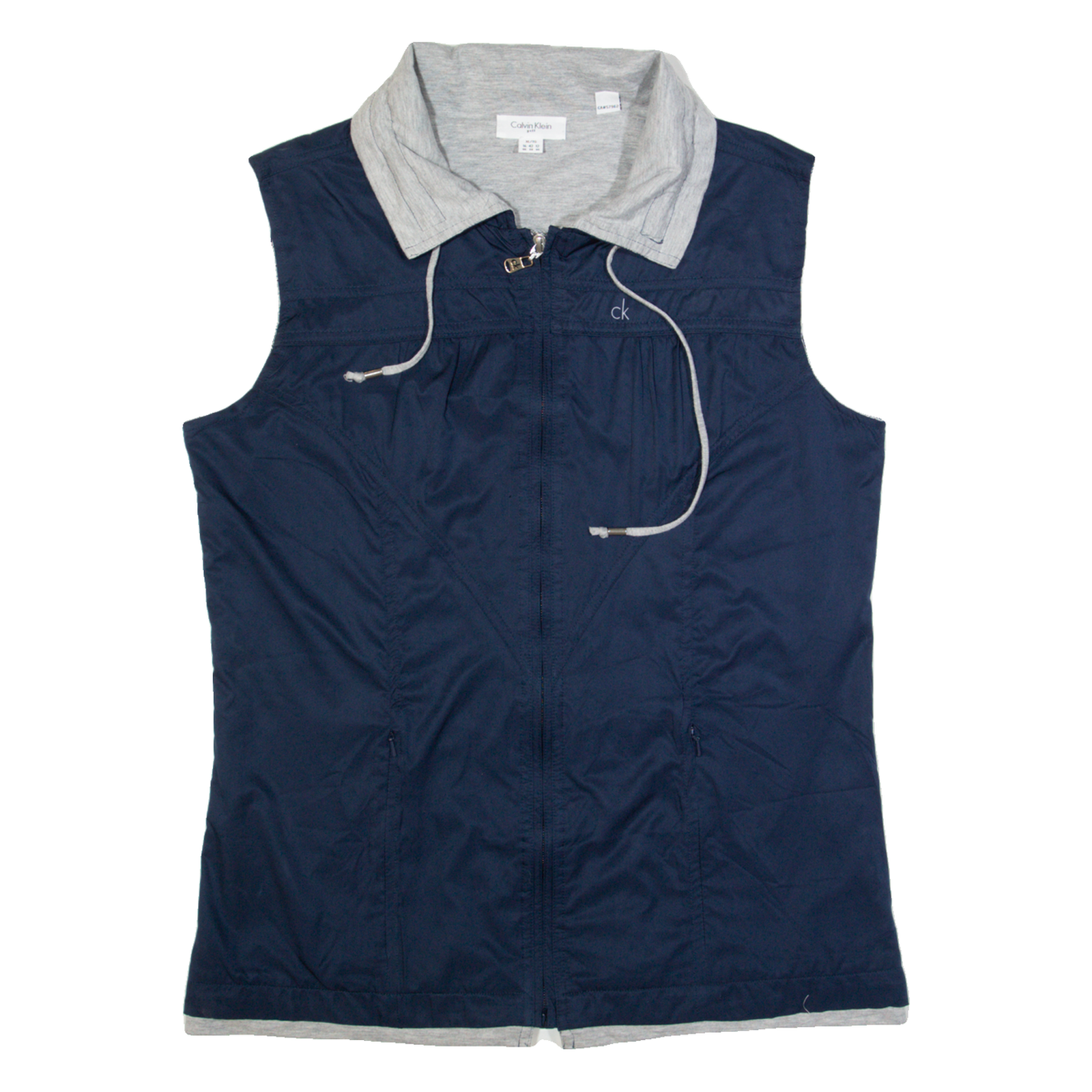 CALVIN KLEIN GOLF Womens Gilet Blue UK 16 Refurbished - N/A refurbished available on Cerqular