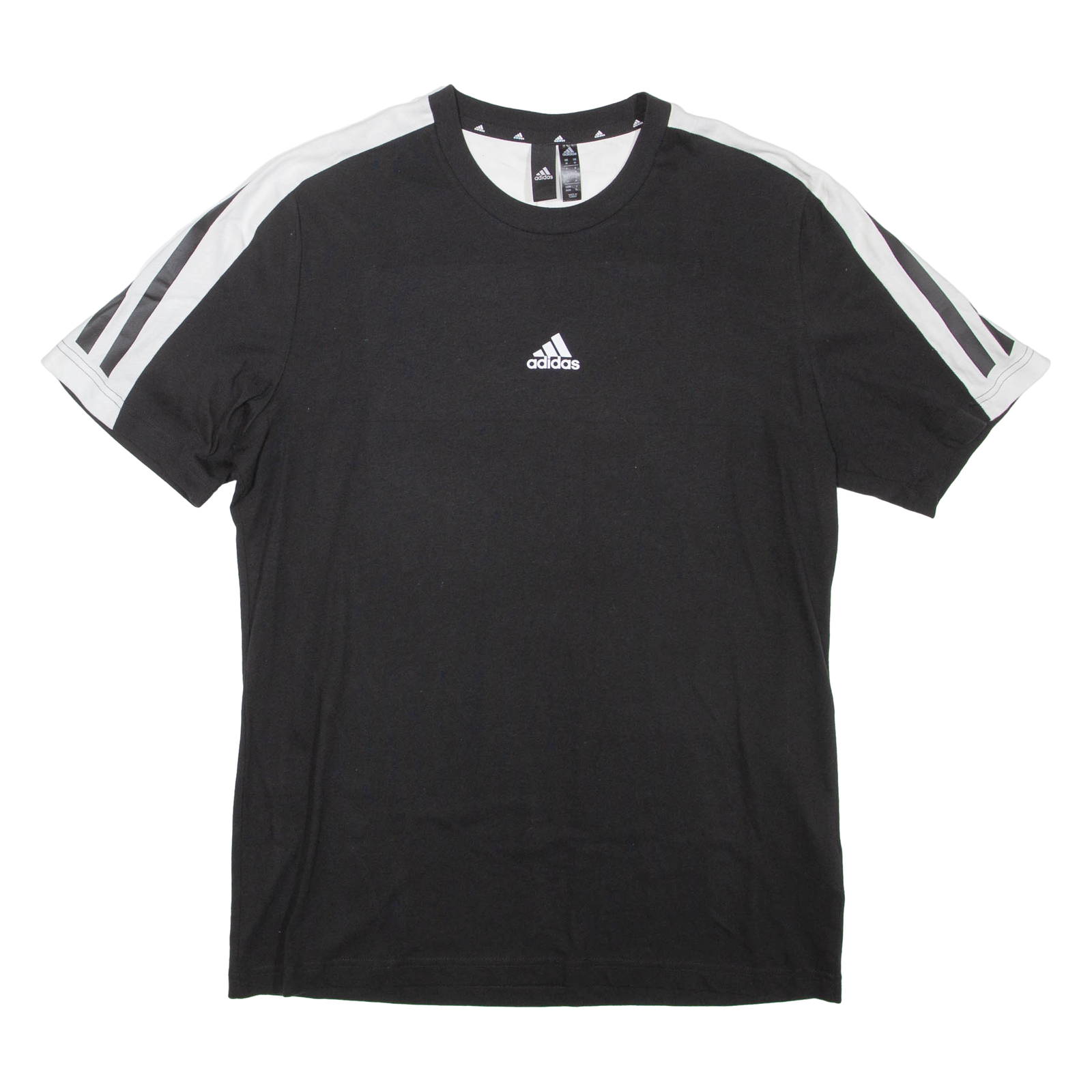 ADIDAS Staff Member Mens T-Shirt Black Crew Neck M Refurbished - N/A refurbished available on Cerqular