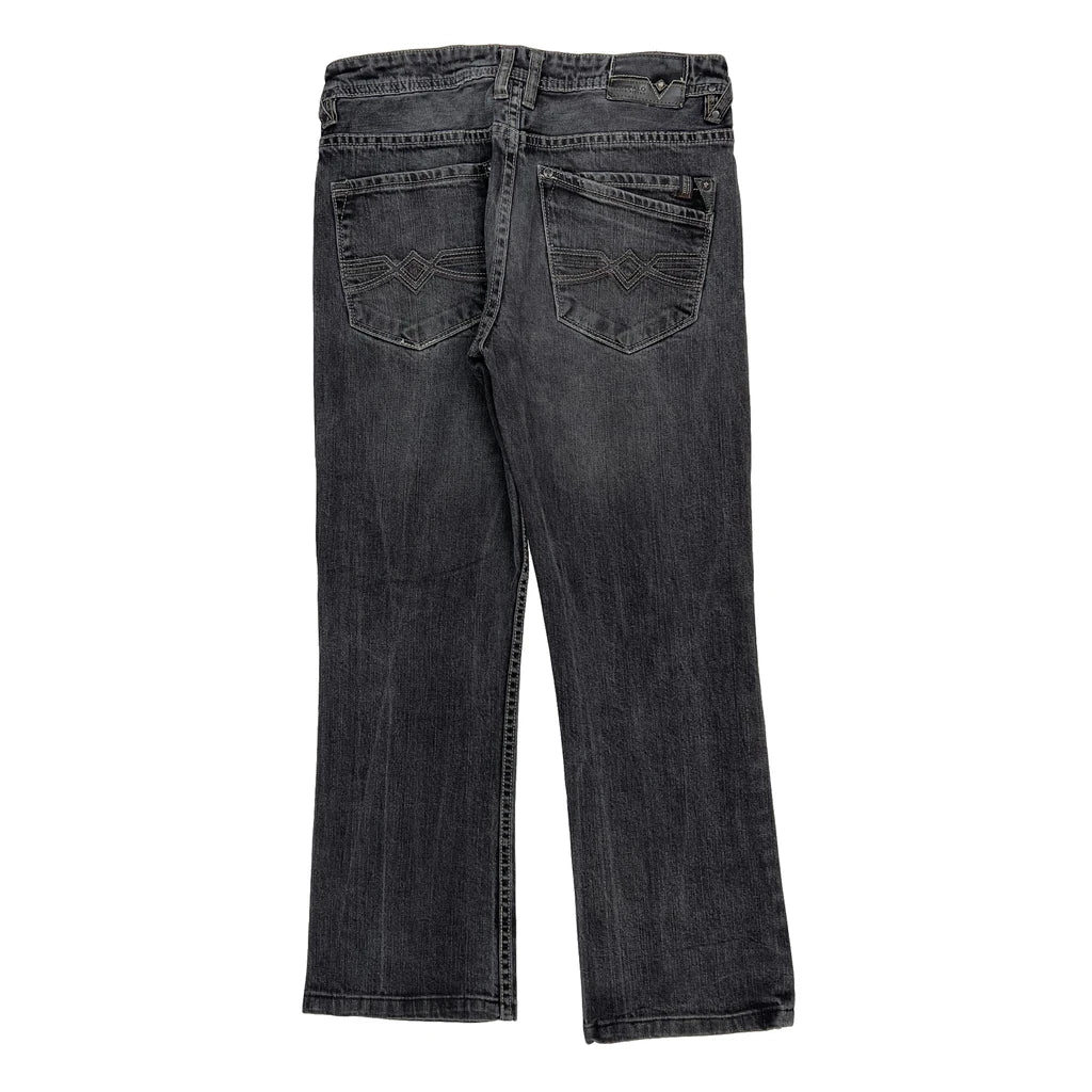 Buffalo Jeans - 31W 34L Grey Denim Refurbished - Thrifted (note: this is a term often used to describe second- refurbished available on Cerqular