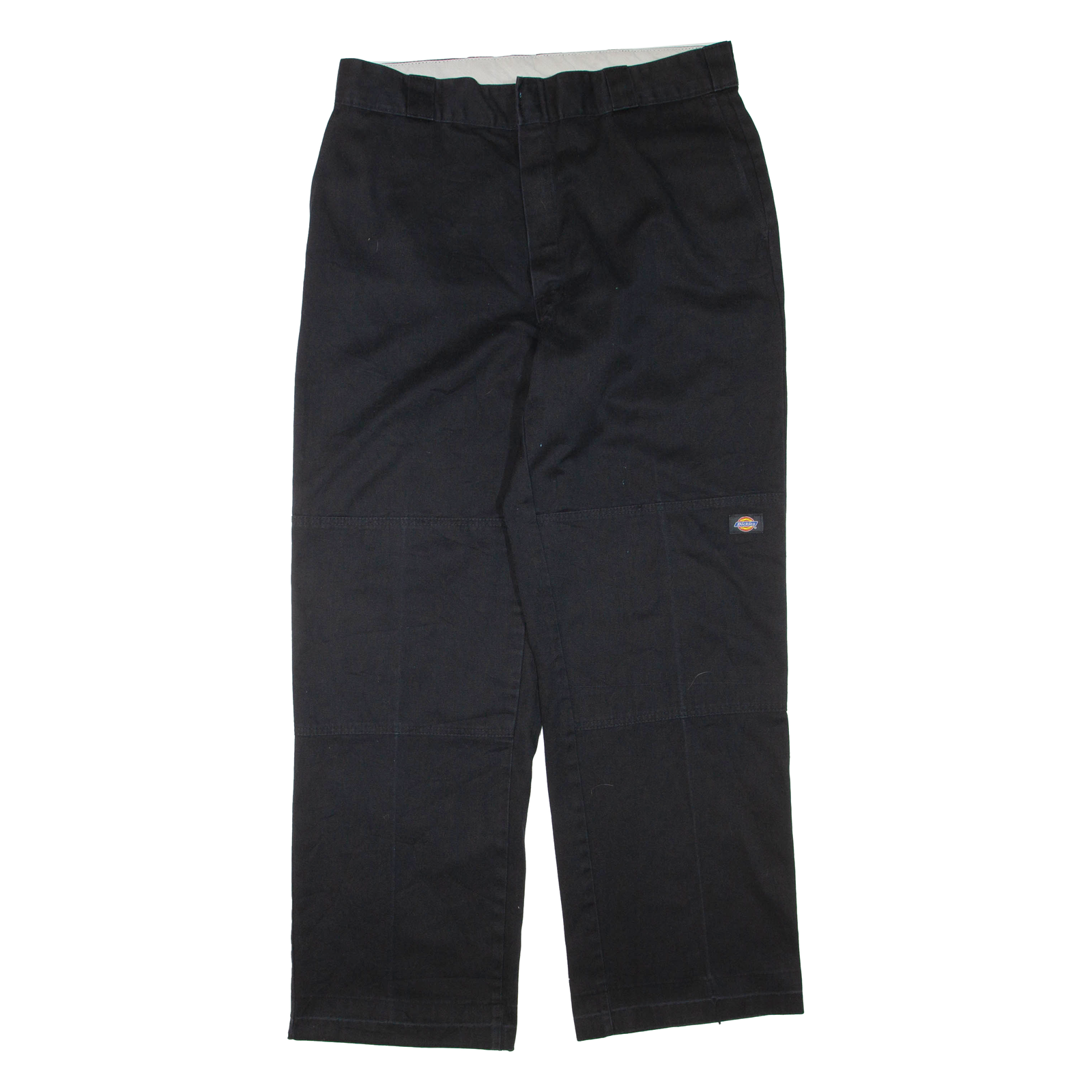 DICKIES Mens Trousers Black Regular Straight W36 L32 Refurbished - N/A refurbished available on Cerqular