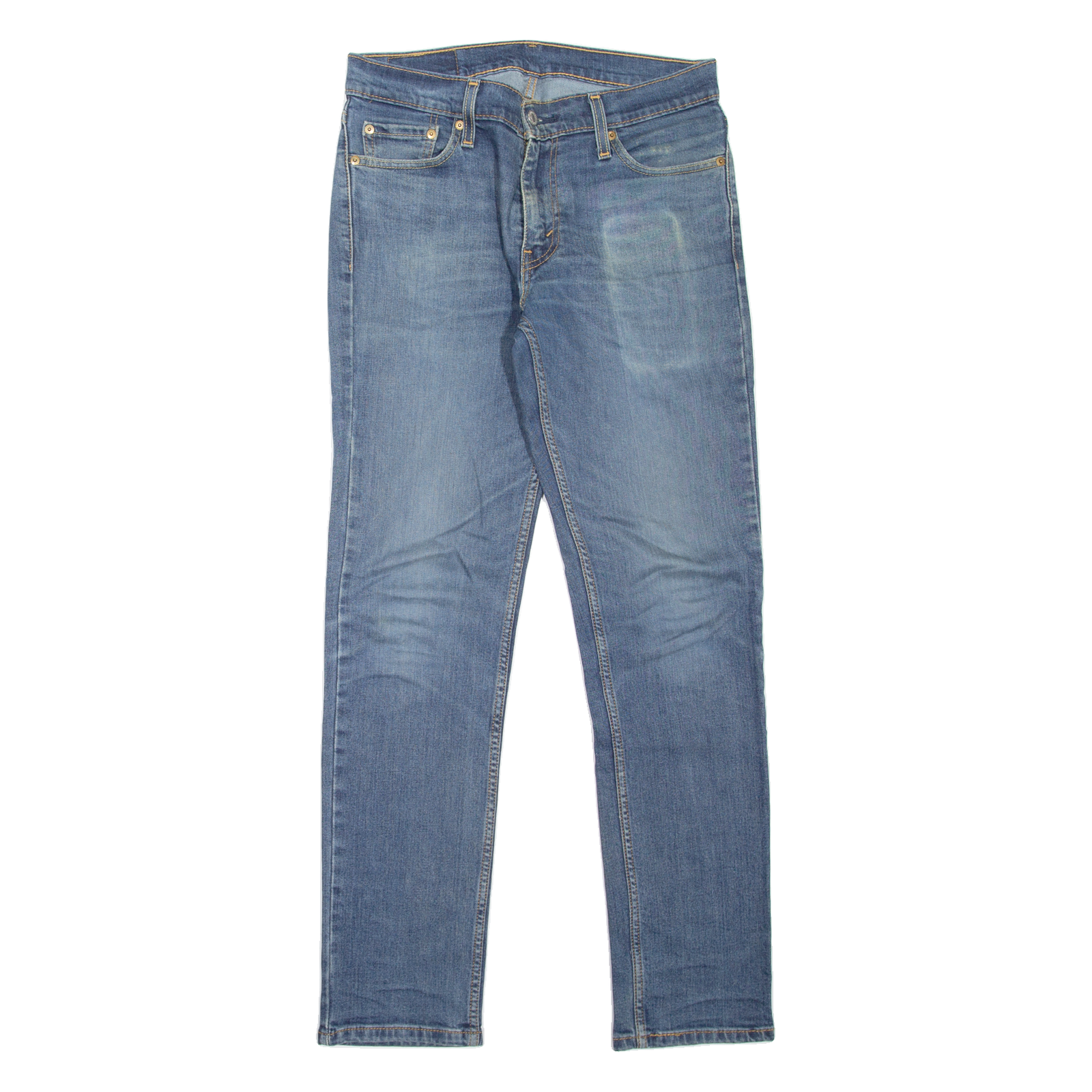 LEVI'S 511 Jeans Mens Blue Slim Straight Stone Wash W30 L32 Refurbished - N/A refurbished available on Cerqular