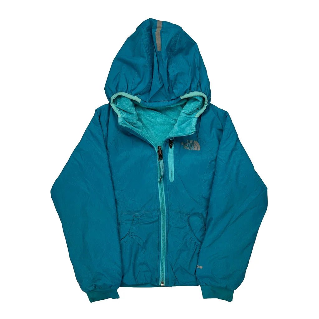 Buy Age 5 The North Face Jacket - 2XS Blue Polyester Refurbished - $16.87 Age 5 The North Face Jacket - 2XS Blue Polyester Refurbished - Thrifted (note: this is a term often used to describe second- refurbished available on Cerqular