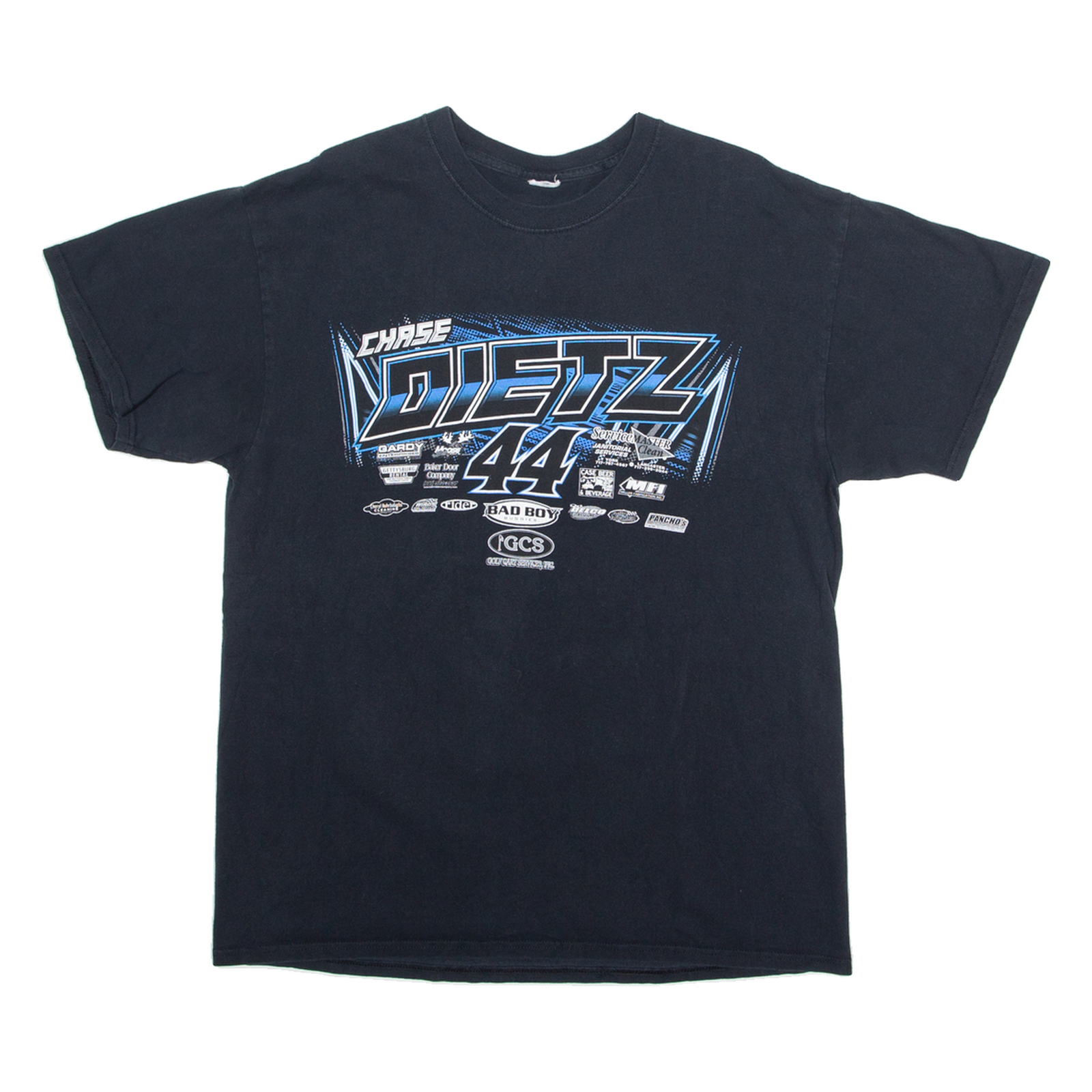 Chase Dietz 44 Pennsylvania Mens T-Shirt Black USA M Refurbished - N/A refurbished available on Cerqular