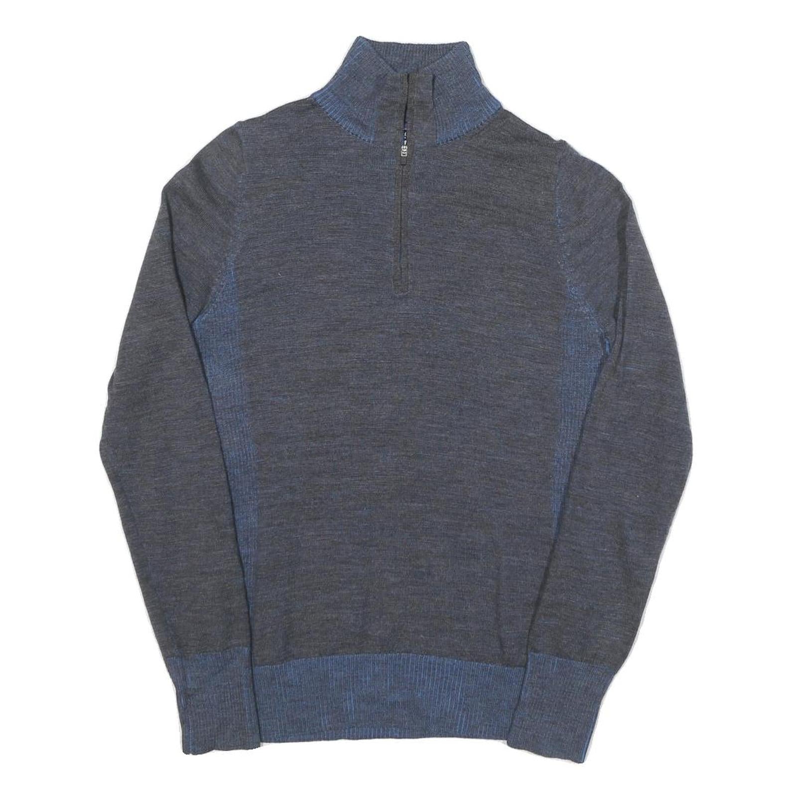 Buy PATAGONIA Womens Grey & Blue Plain Wool Pullover Jumper Half Zip M Comfortable Refurbished - $70.19 PATAGONIA Womens Grey & Blue Plain Wool Pullover Jumper Half Zip M Comfortable Refurbished - N/A refurbished available on Cerqular