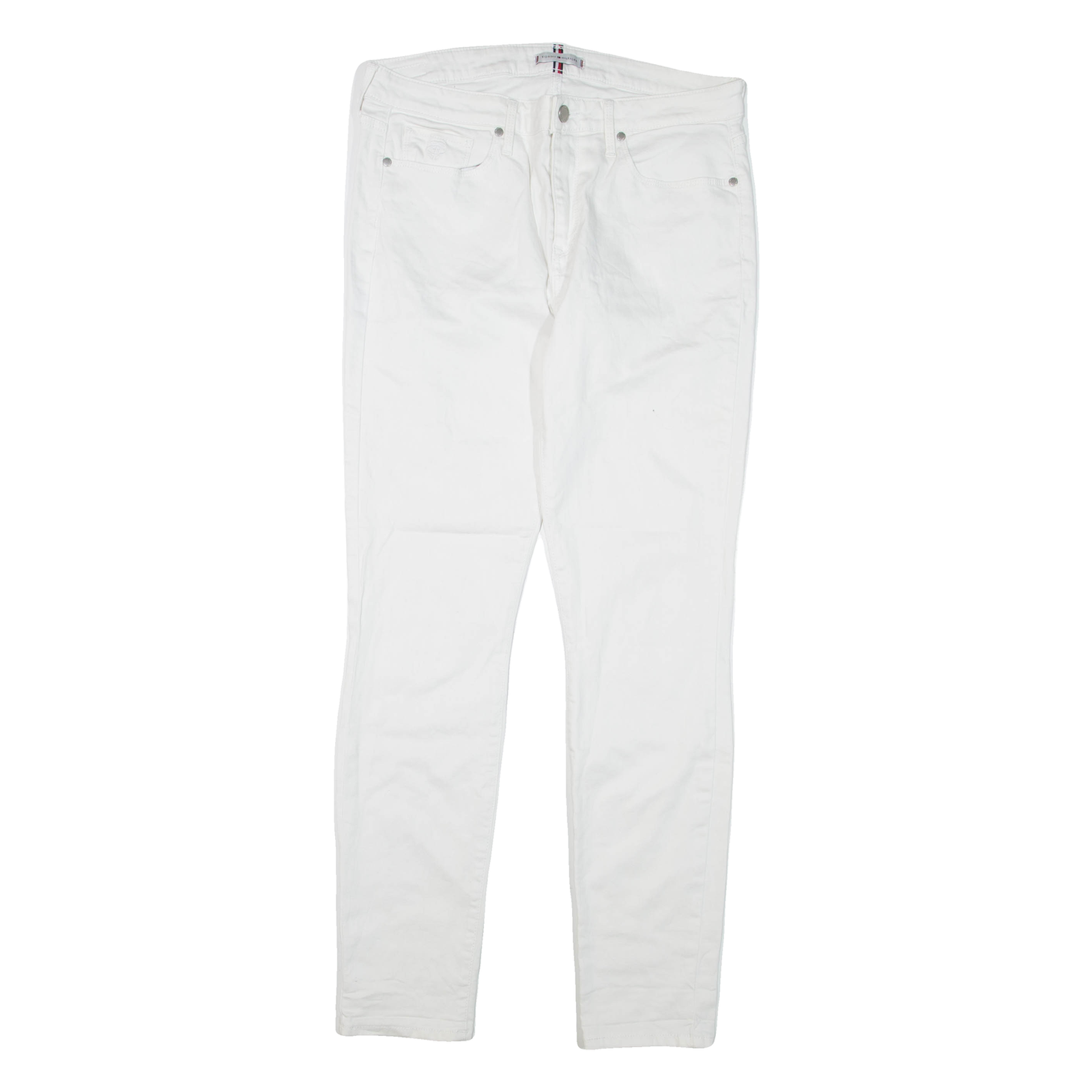 Buy TOMMY HILFIGER Womens Jeans White Regular Skinny W30 L31 Refurbished - $36.39 TOMMY HILFIGER Womens Jeans White Regular Skinny W30 L31 Refurbished - N/A refurbished available on Cerqular