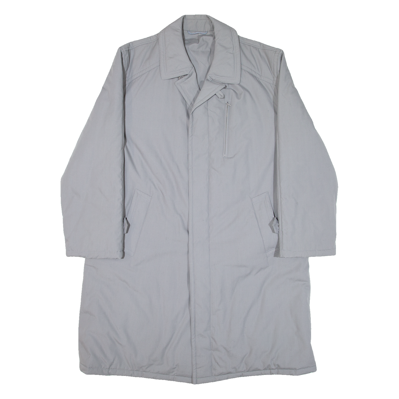 LOUISODER Mens Overcoat Coat Grey L Refurbished - N/A refurbished available on Cerqular