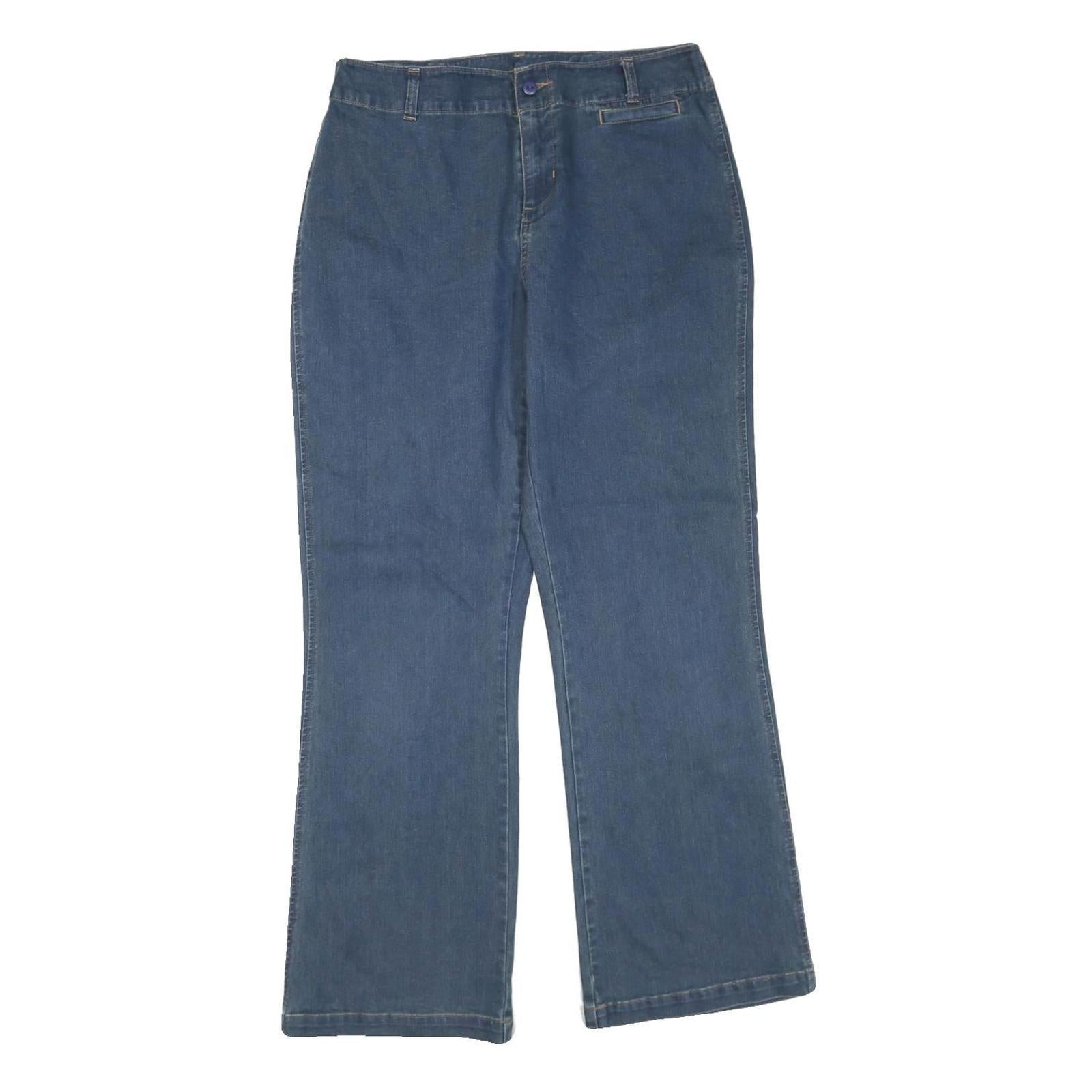 WOOLRICH Womens Jeans Blue Regular Flared Denim Medium W32 L30 Stylish Comfort Refurbished - N/A refurbished available on Cerqular