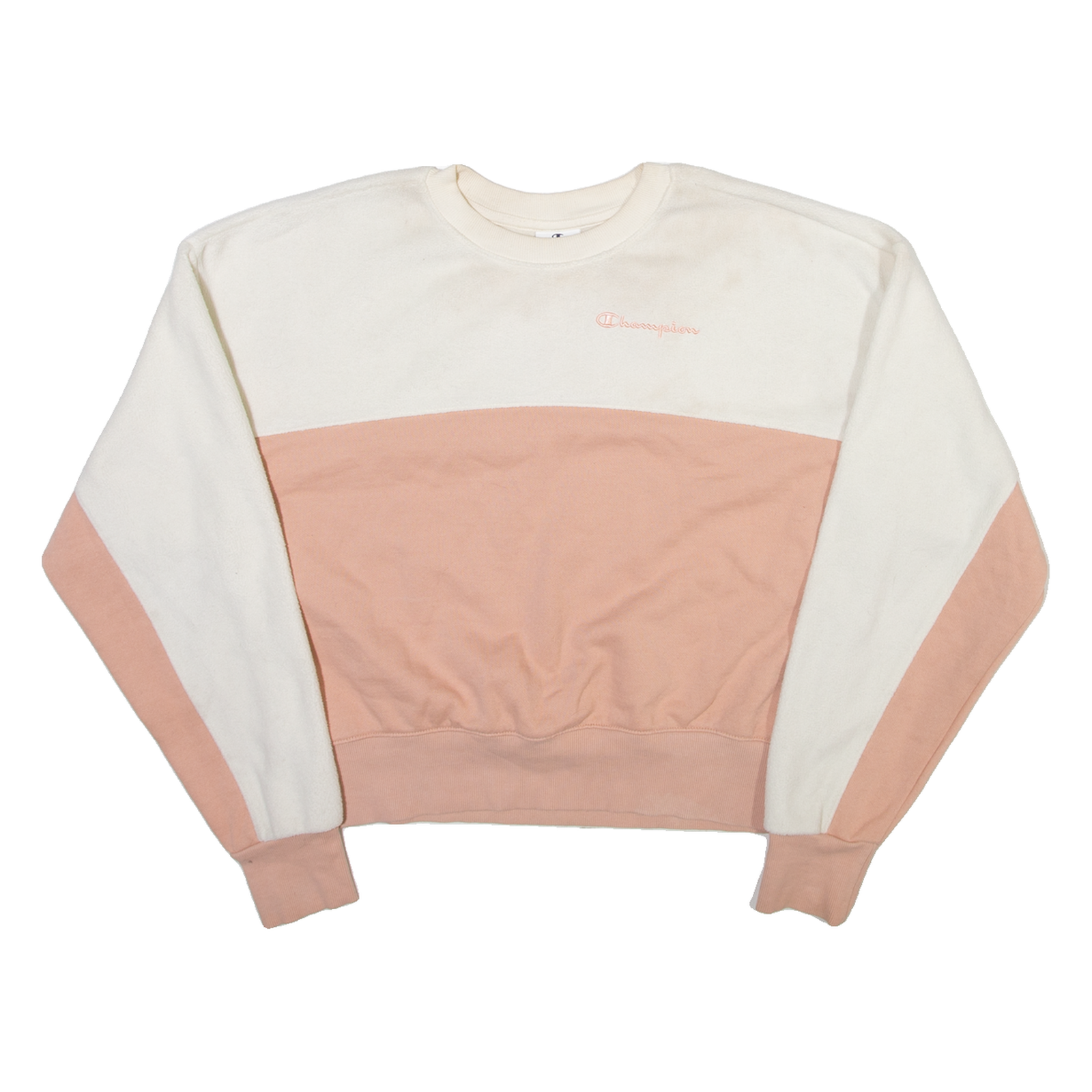 CHAMPION Cropped Womens Sweatshirt Pink S Refurbished - N/A refurbished available on Cerqular