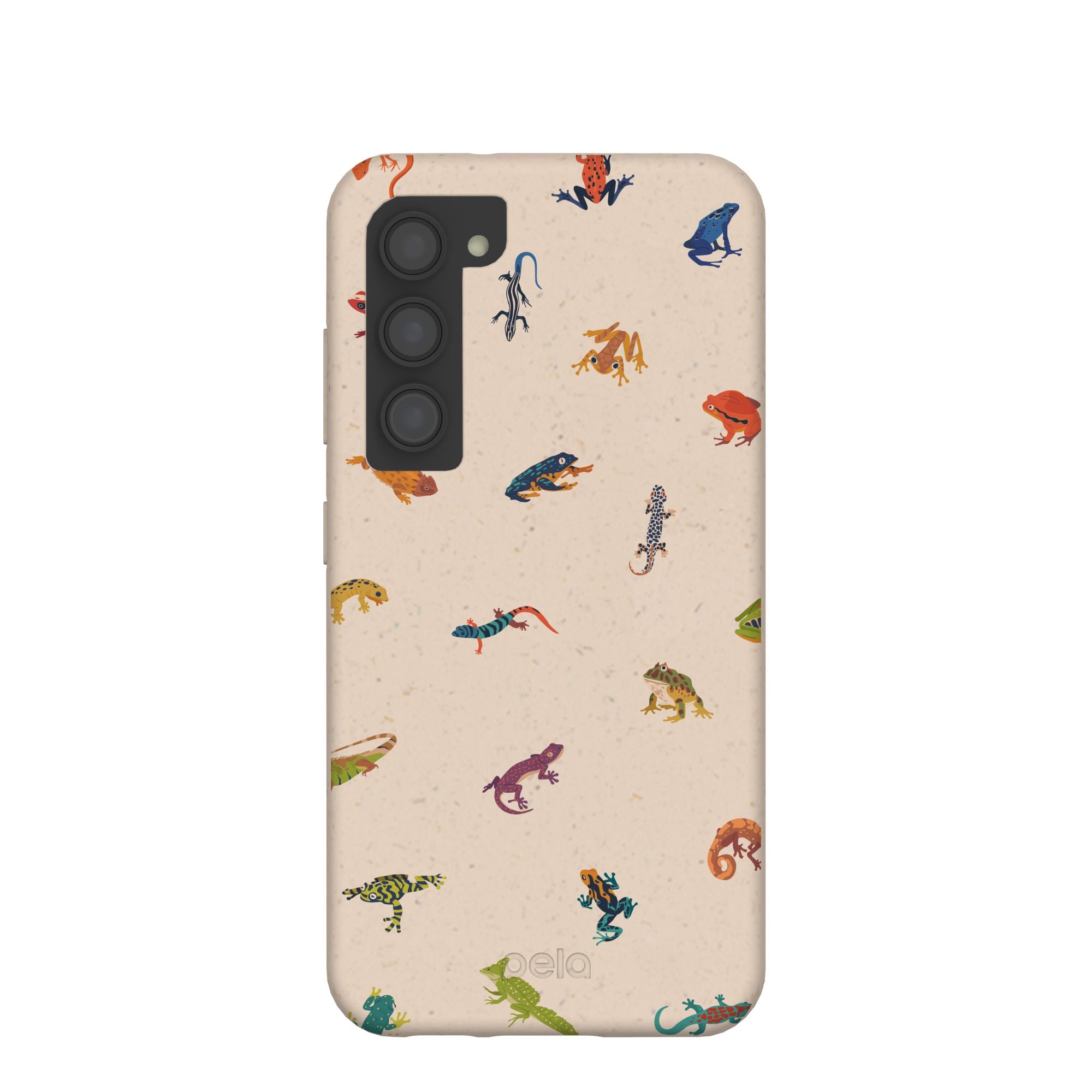 Seashell Tiny Amphibians Samsung Galaxy S23 Case Refurbished - Pela Case refurbished available on Cerqular