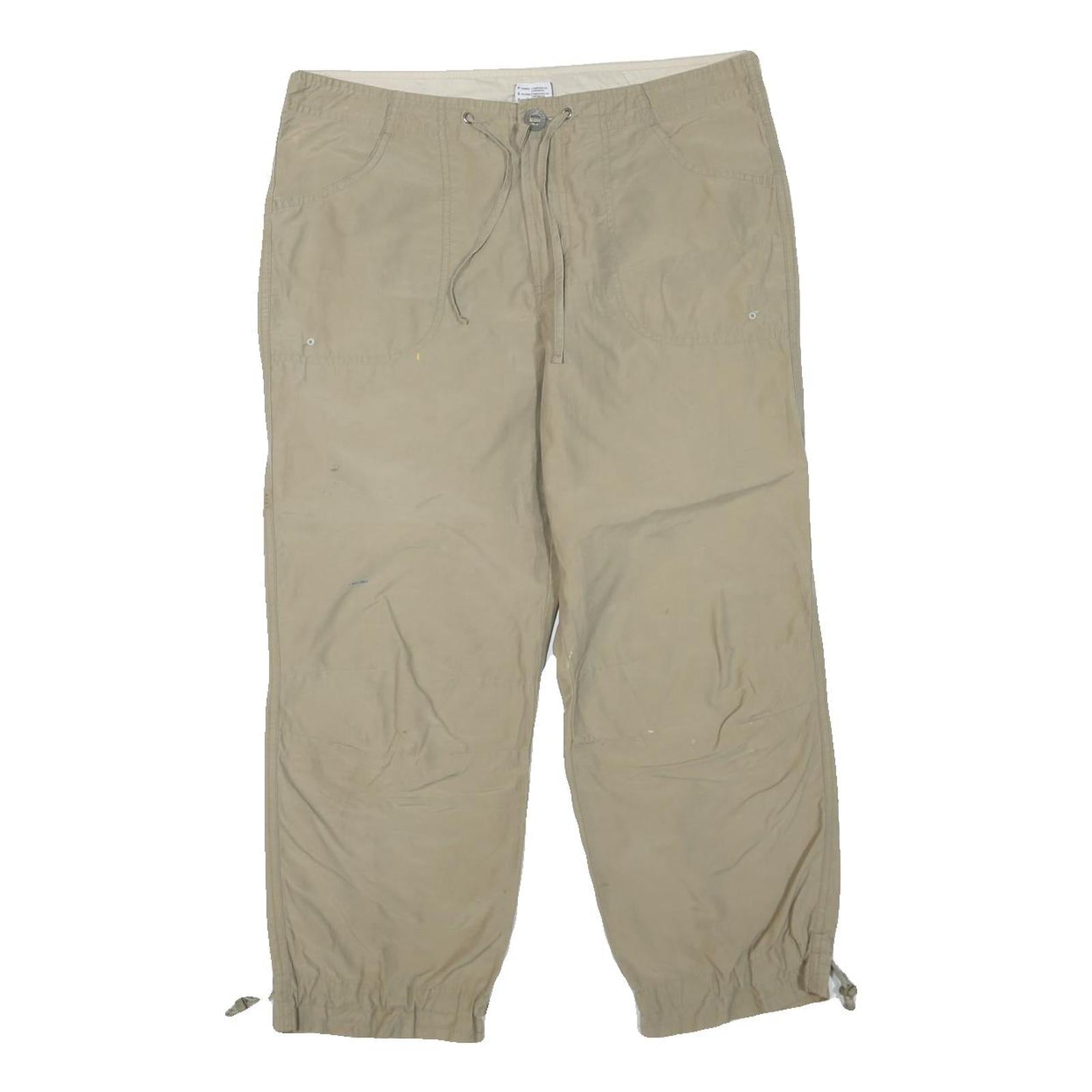 COLUMBIA Womens Regular Beige Trousers W34 L24 Outdoor Casual Zip Closure Refurbished - N/A refurbished available on Cerqular