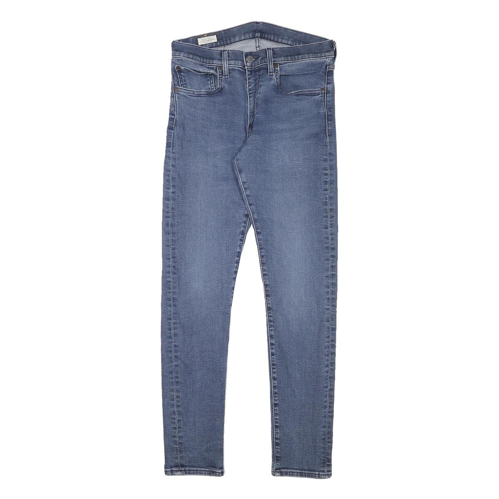 LEVI'S Mens Slim Blue Denim Jeans W30 L30 Zip Classic Fit Stylish Casual Refurbished - N/A refurbished available on Cerqular