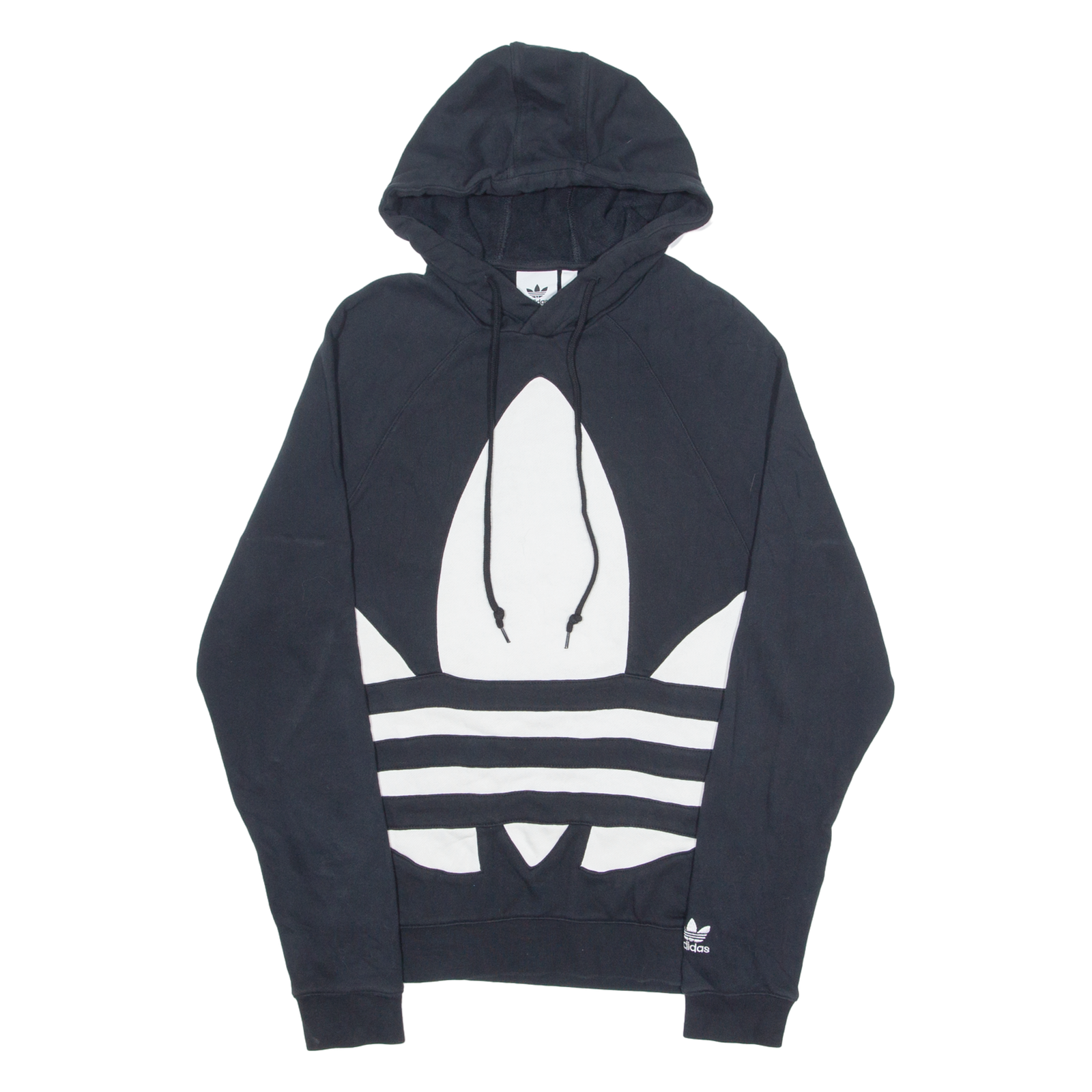 ADIDAS ORIGINALS Mens Black Hoodie XS Refurbished - N/A refurbished available on Cerqular