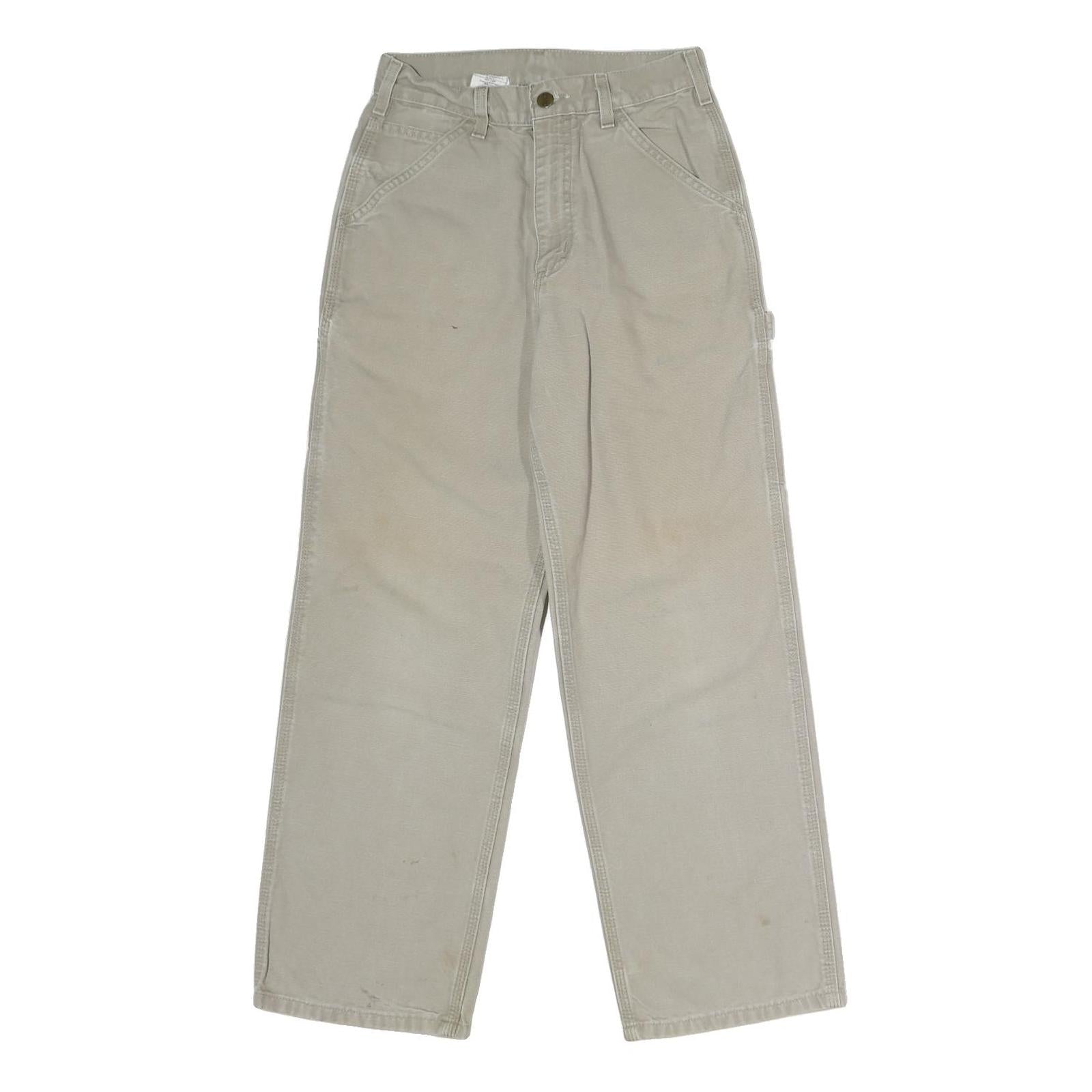 Buy CARHARTT Mens Cotton Beige Regular Straight Trousers W26 L29 Workwear Casual Refurbished - $49.39 CARHARTT Mens Cotton Beige Regular Straight Trousers W26 L29 Workwear Casual Refurbished - N/A refurbished available on Cerqular
