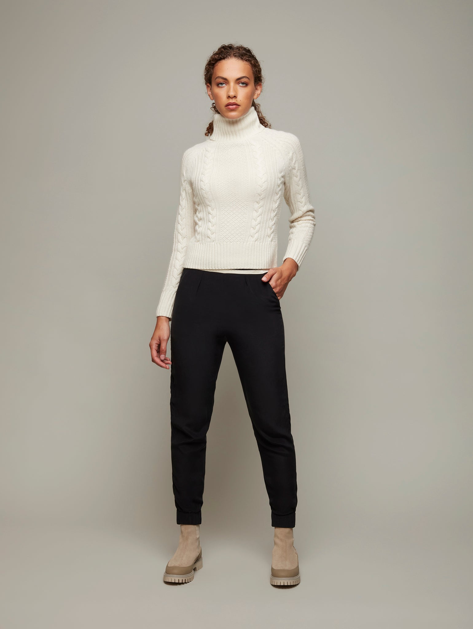 Buy RESERVOIR | Cashmere Cable Knit Jumper | Size: M Refurbished - $490.11 RESERVOIR | Cashmere Cable Knit Jumper | Size: M Refurbished - N/A refurbished available on Cerqular
