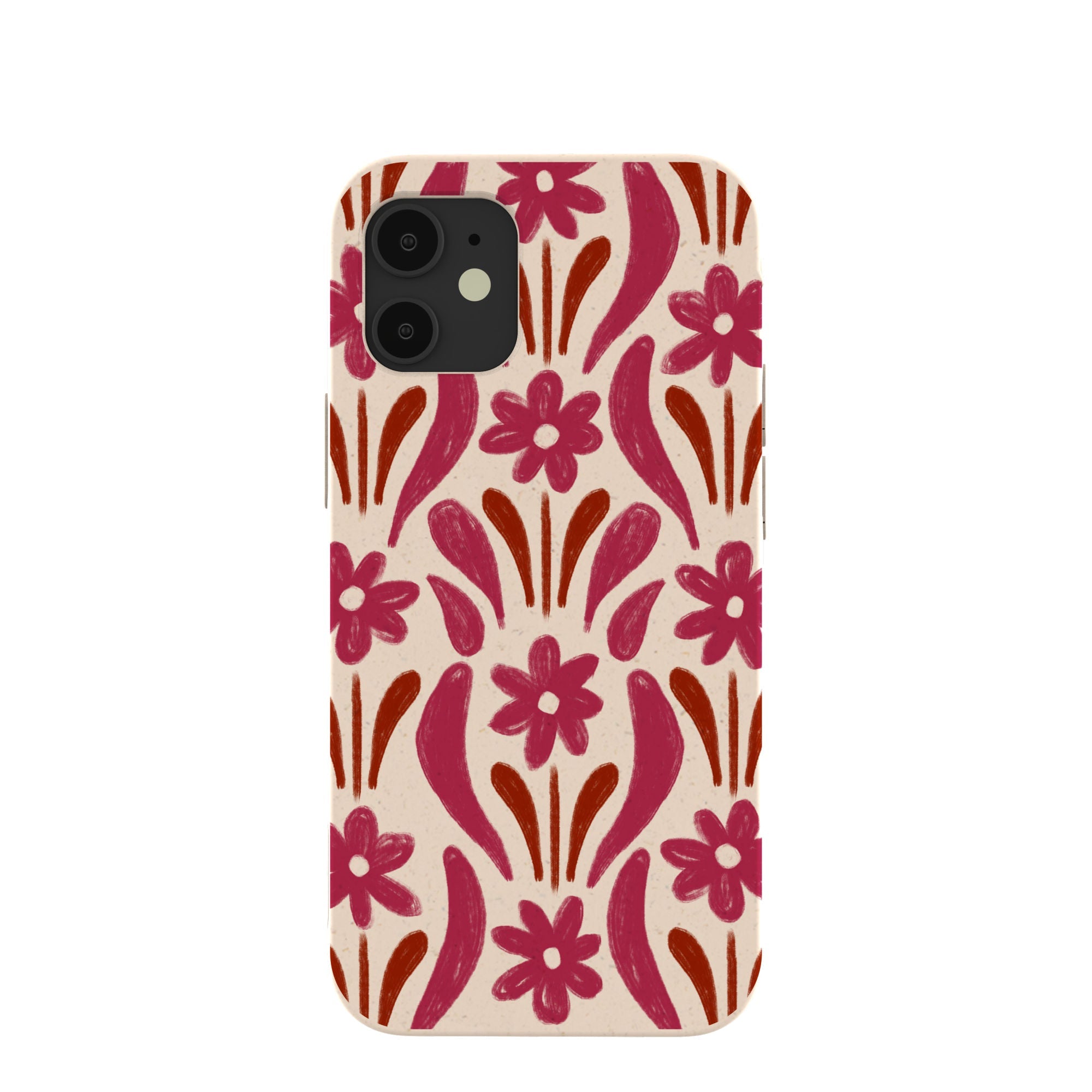 Seashell Flower Stack iPhone 12 Mini Case Refurbished - Pela Case refurbished available on Cerqular