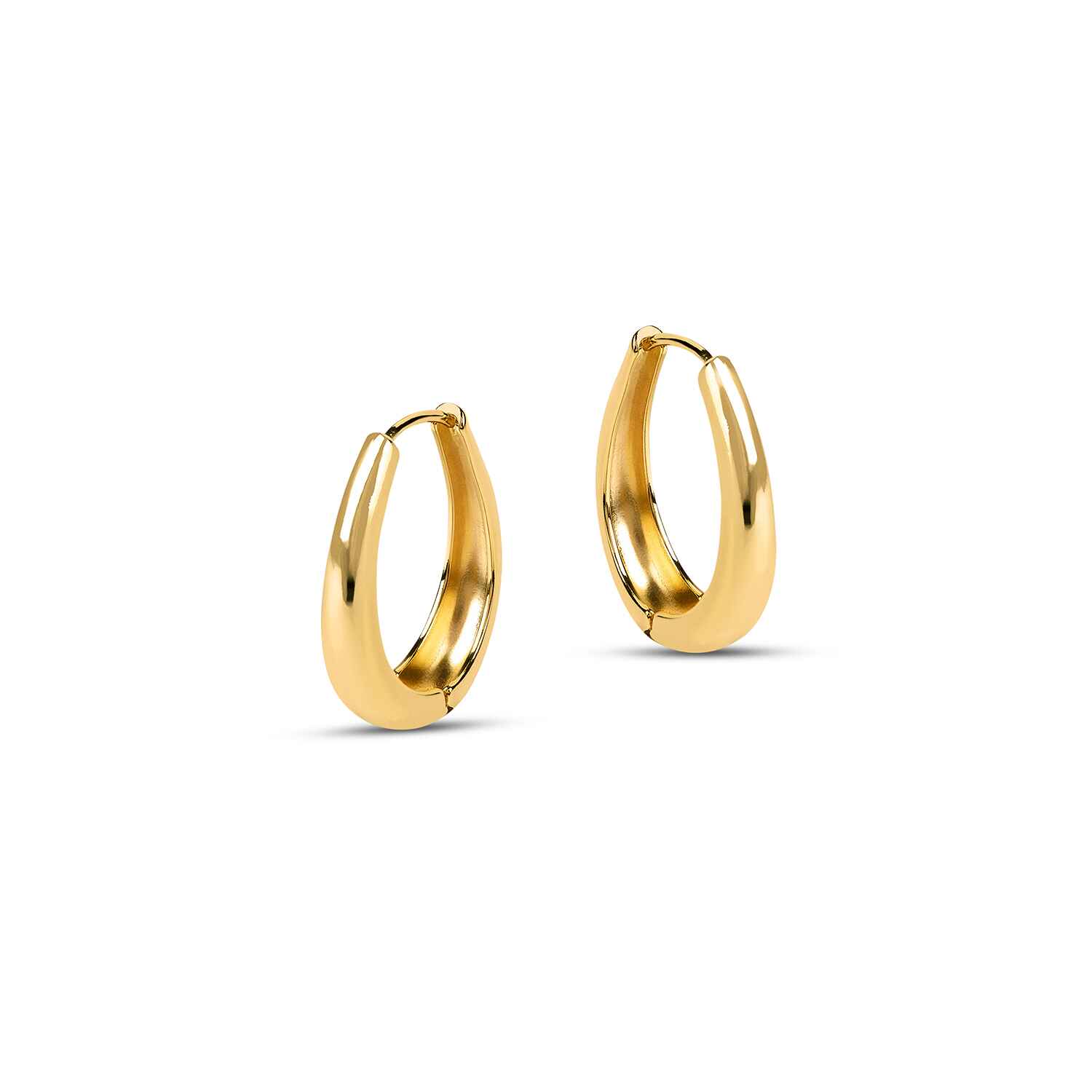 Lola Large Curve Hoop Earrings Refurbished - Amadeus (This could refer to multiple things, such as the 1 refurbished available on Cerqular