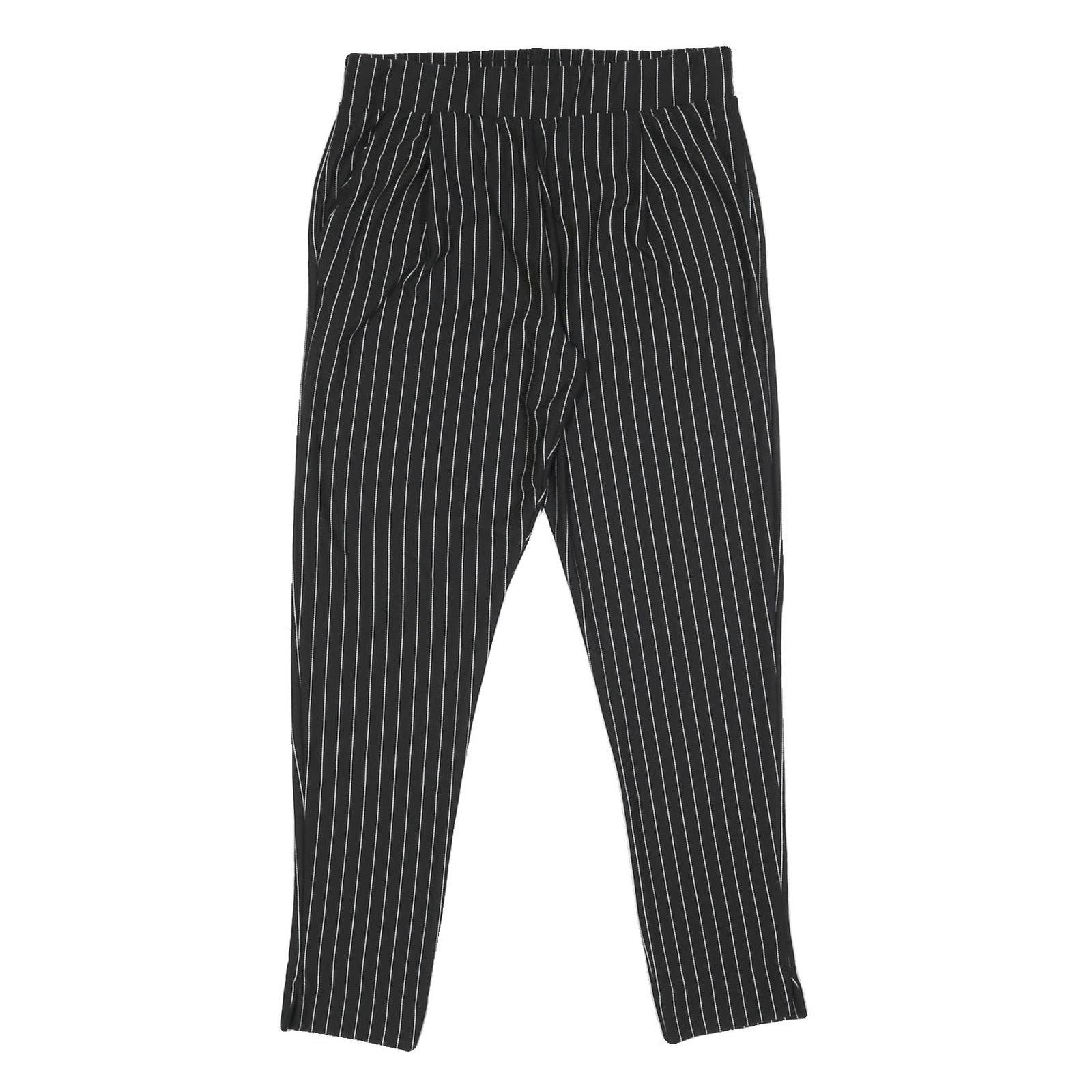 Buy AMISU Womens Synthetic Black Slim Straight Trousers W28 L27 Pinstripe Refurbished - $23.39 AMISU Womens Synthetic Black Slim Straight Trousers W28 L27 Pinstripe Refurbished - N/A refurbished available on Cerqular