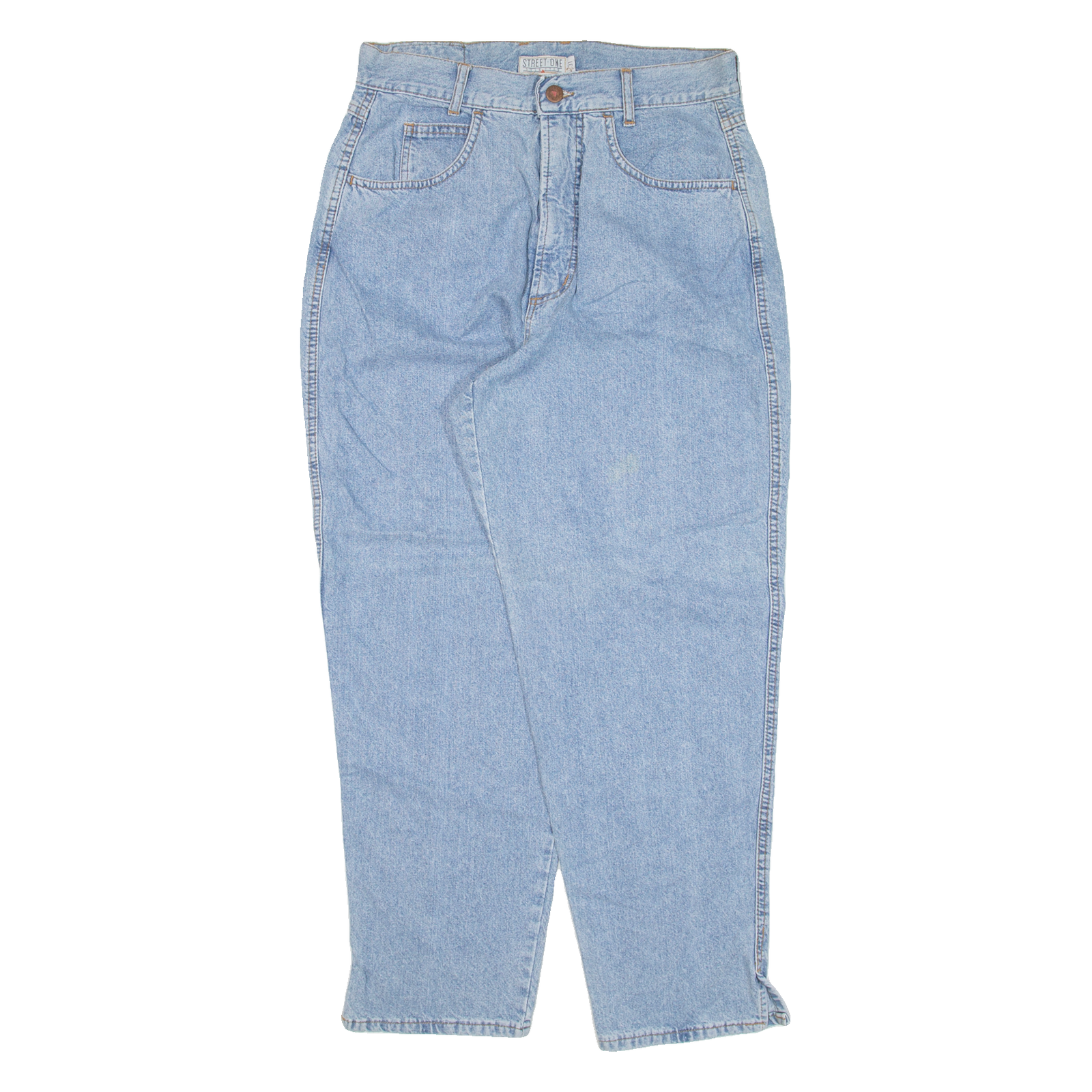 Buy STREET ONE Womens Jeans Blue Relaxed Tapered W28 L26 Refurbished - $18.19 STREET ONE Womens Jeans Blue Relaxed Tapered W28 L26 Refurbished - N/A refurbished available on Cerqular
