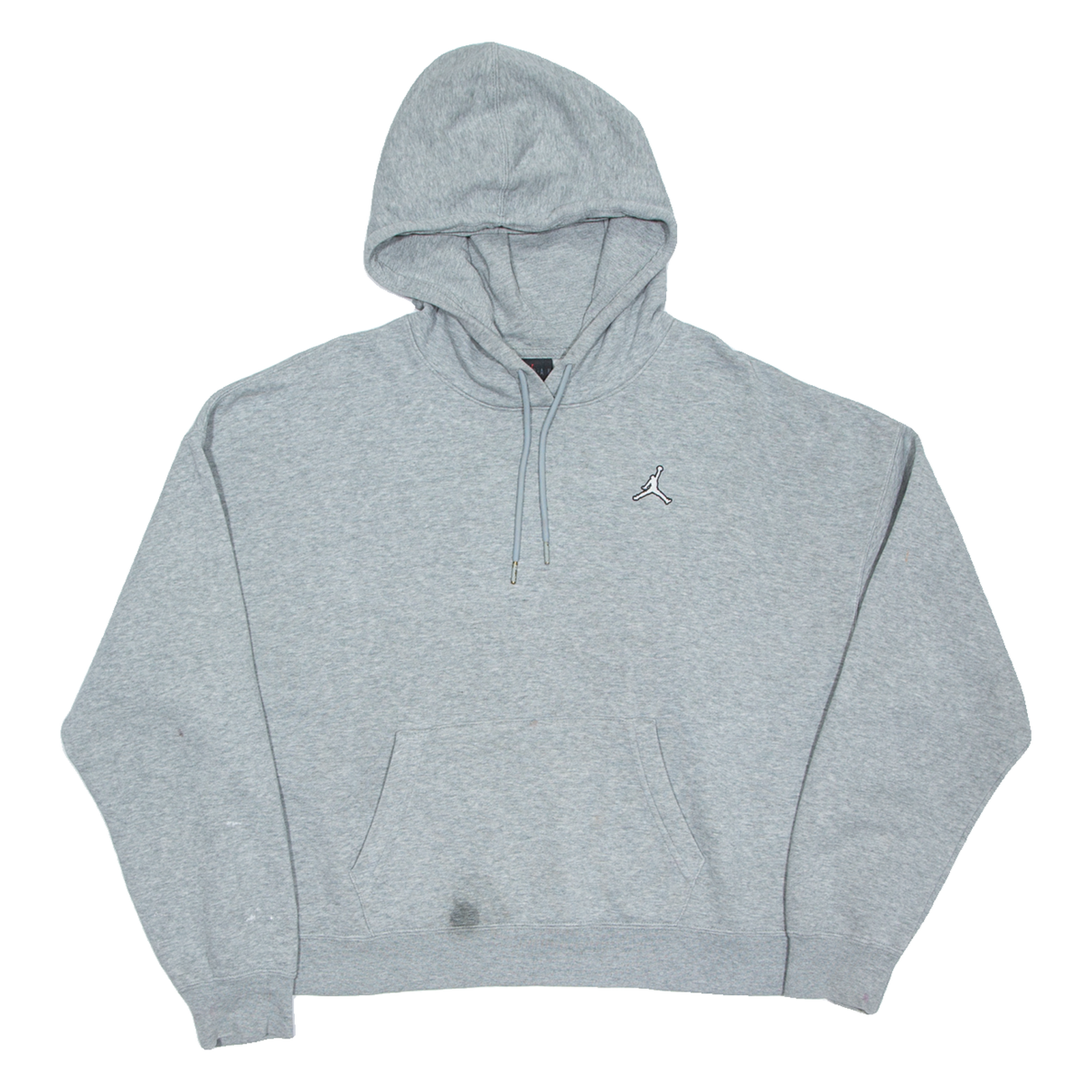 AIR JORDAN Loose Fit Womens Grey Hoodie M Refurbished - N/A refurbished available on Cerqular