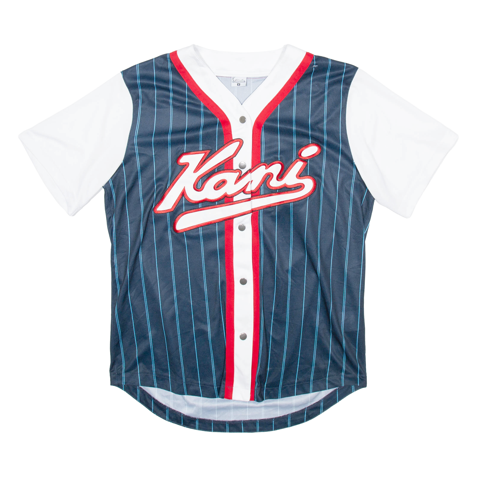 KARL KANI Mens Jersey White USA V-Neck M Refurbished - N/A refurbished available on Cerqular