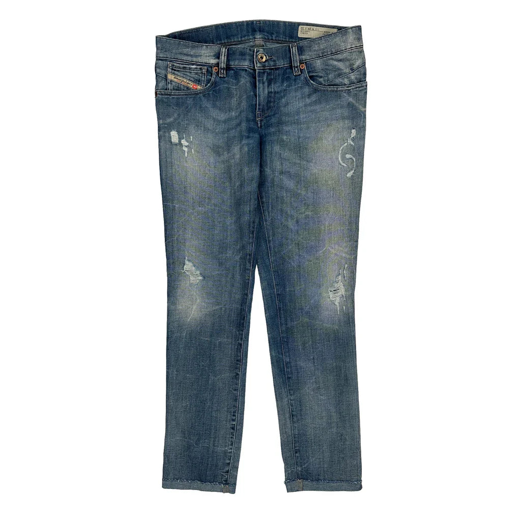 Buy Diesel Getlegg Jeans - 33W 27L Blue Cotton Refurbished - $60.29 Diesel Getlegg Jeans - 33W 27L Blue Cotton Refurbished - Thrifted (note: this is a term often used to describe second- refurbished available on Cerqular