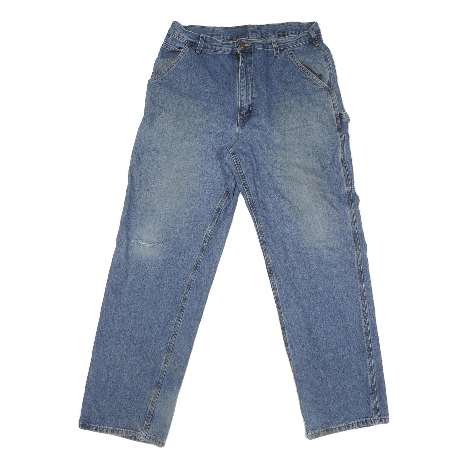 Buy CARHARTT Mens Jeans Blue Regular Straight Denim Medium W34 L32 Workwear Refurbished - $49.39 CARHARTT Mens Jeans Blue Regular Straight Denim Medium W34 L32 Workwear Refurbished - N/A refurbished available on Cerqular