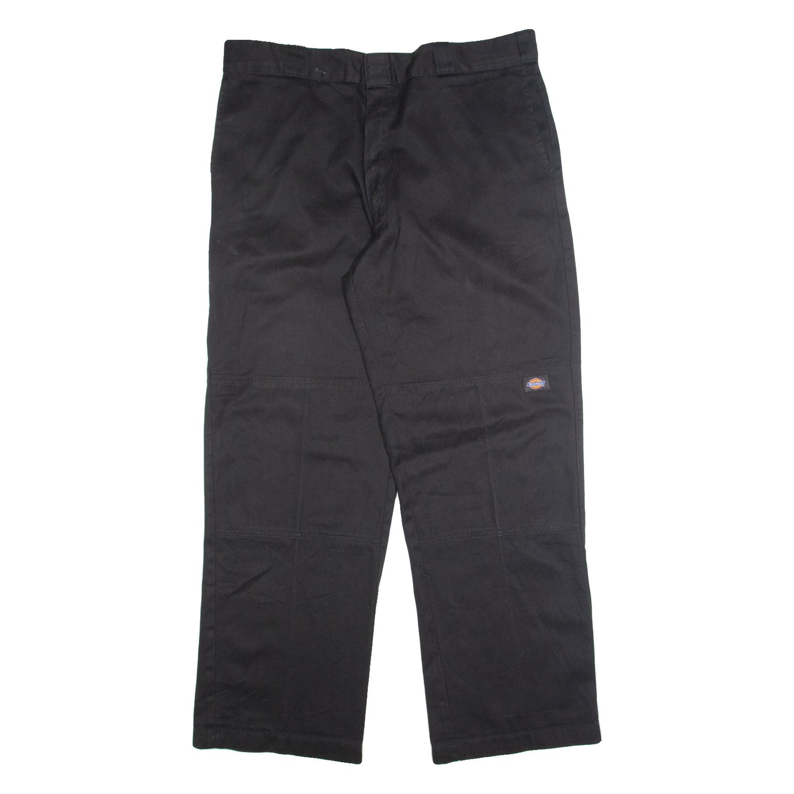 DICKIES Chino Mens Trousers Black Relaxed Straight W38 L32 Refurbished - N/A refurbished available on Cerqular