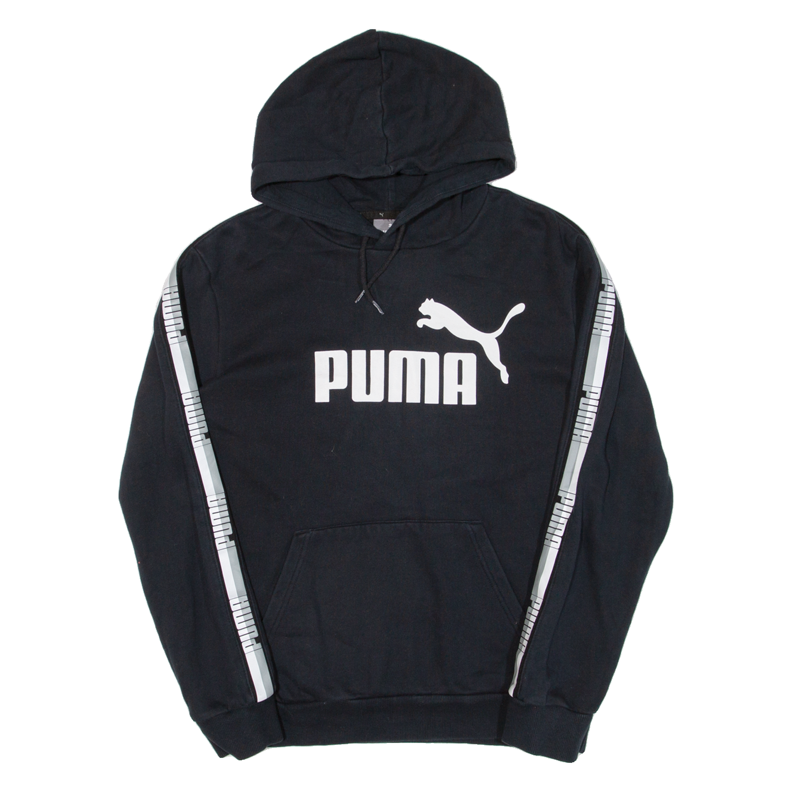 PUMA Mens Black Hoodie S Refurbished - N/A refurbished available on Cerqular