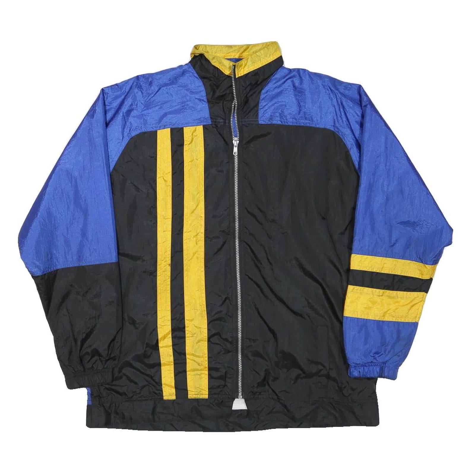 MAX ACTIVE Mens Black & Blue Zip Jacket XL Polyester Blend Colourblock Casual Refurbished - N/A refurbished available on Cerqular