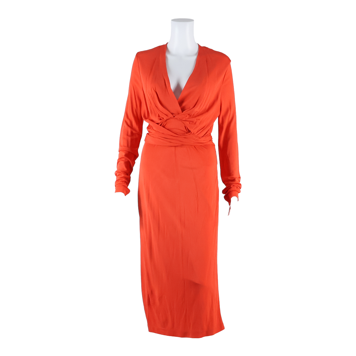 Buy ISSA Tie-front Lined Womens Maxi Dress Red Long Sleeve Long UK 14 Refurbished - $58.49 ISSA Tie-front Lined Womens Maxi Dress Red Long Sleeve Long UK 14 Refurbished - N/A refurbished available on Cerqular