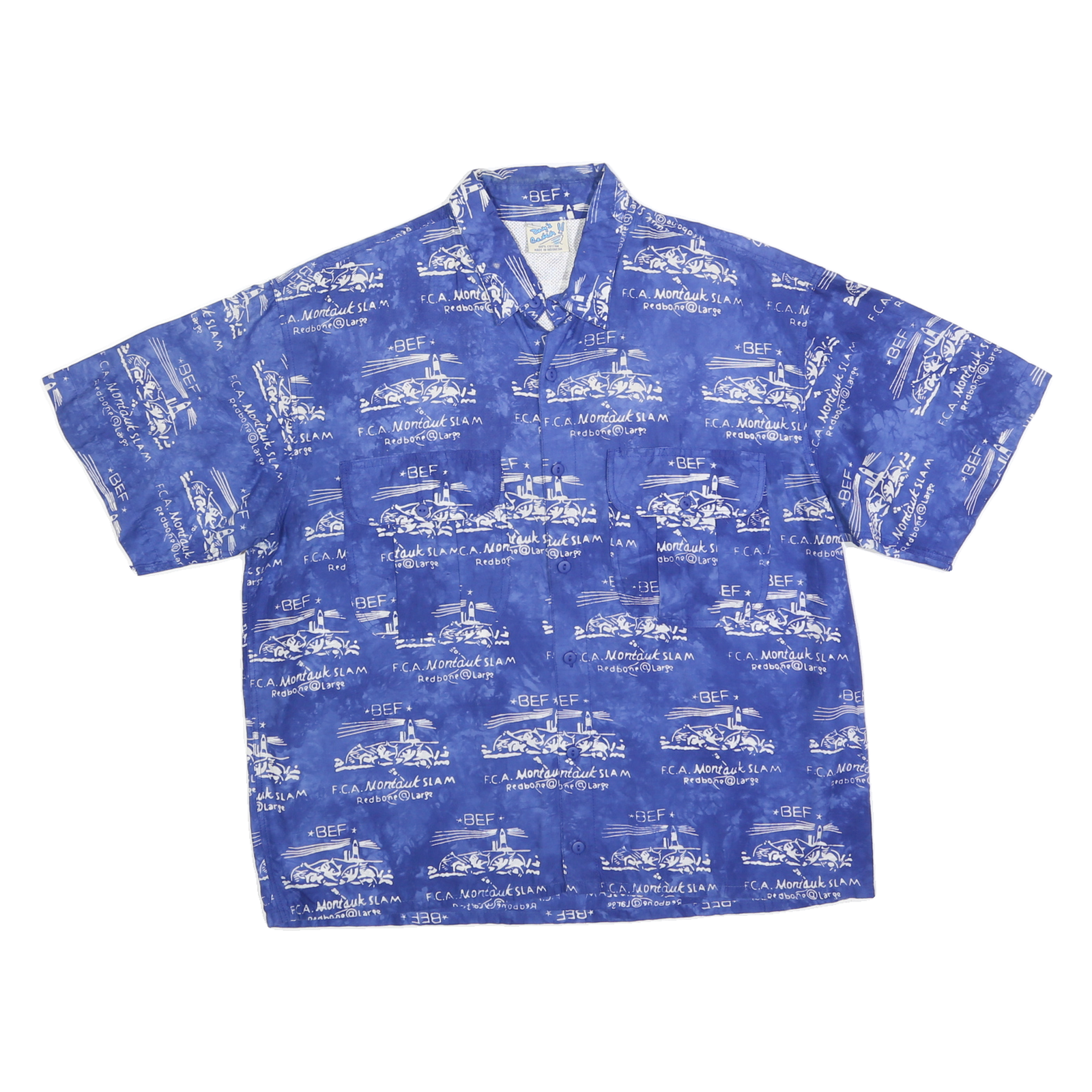 Buy DAYS CATCH Mens Blue & White Pattern Short Sleeve Shirt L Casual Lightweight Refurbished - $15.59 DAYS CATCH Mens Blue & White Pattern Short Sleeve Shirt L Casual Lightweight Refurbished - N/A refurbished available on Cerqular