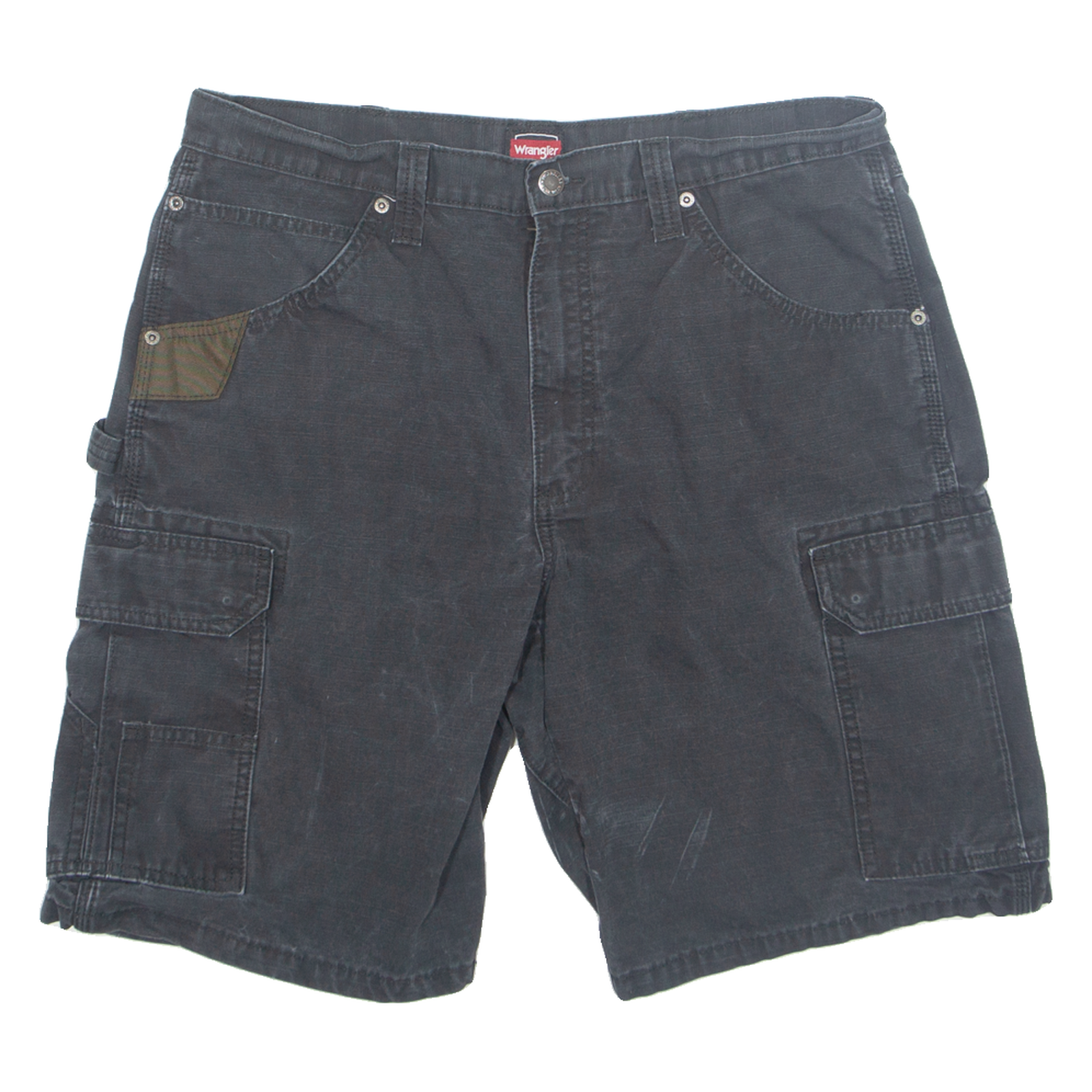 WRANGLER Carpenter Mens Workwear Shorts Blue L W36 Refurbished - N/A refurbished available on Cerqular