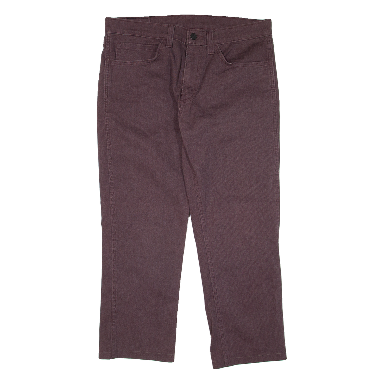 LEVI'S 511 Jeans Mens Maroon Slim Straight W34 L22 Refurbished - N/A refurbished available on Cerqular