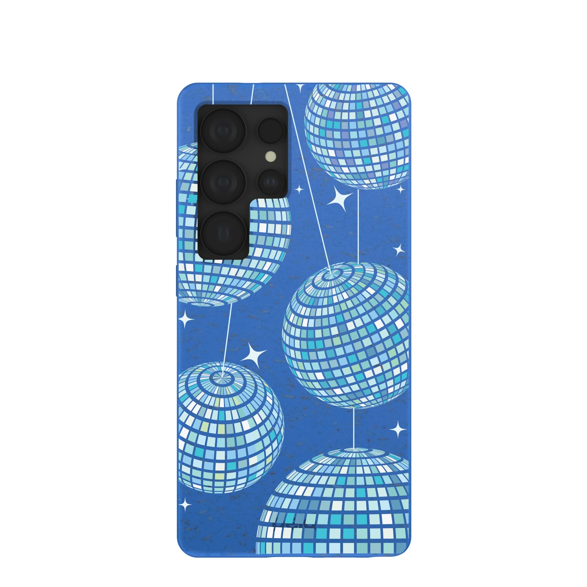 Electric Blue Blue Groove Samsung Galaxy S25 Ultra Case Refurbished - Pela Case refurbished available on Cerqular