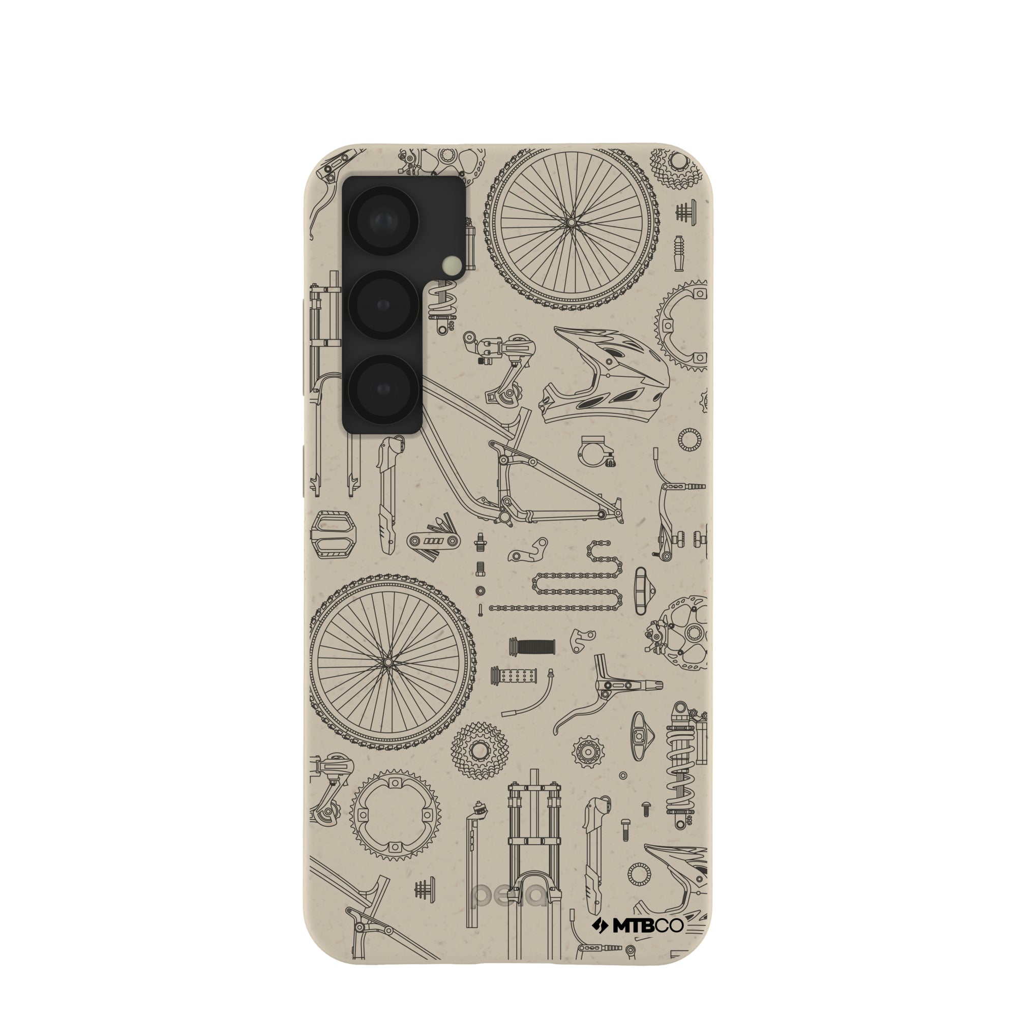 London Fog Changing Gears MTBCO Samsung Galaxy S25+(Plus) Case Refurbished - Pela Case refurbished available on Cerqular