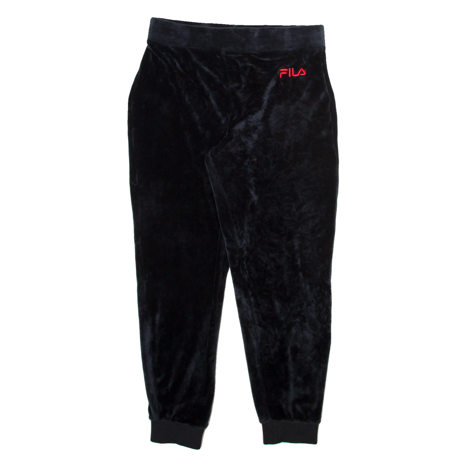 FILA Womens Trousers Black Relaxed Tapered W30 L28 Refurbished - N/A refurbished available on Cerqular
