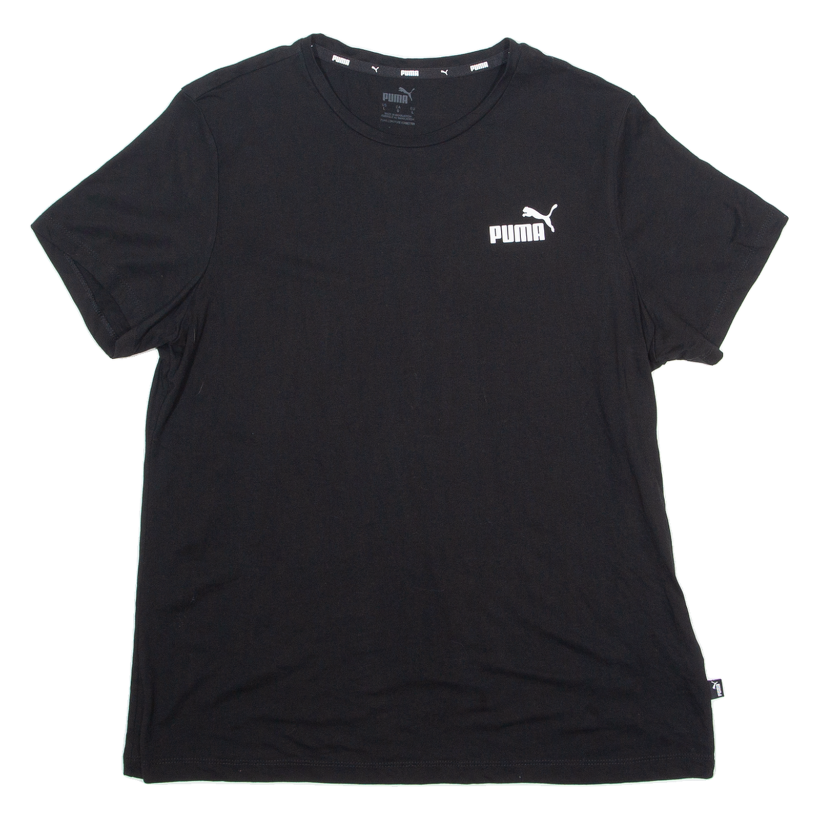 Buy PUMA Mens T-Shirt Black Crew Neck L Refurbished - $15.59 PUMA Mens T-Shirt Black Crew Neck L Refurbished - N/A refurbished available on Cerqular