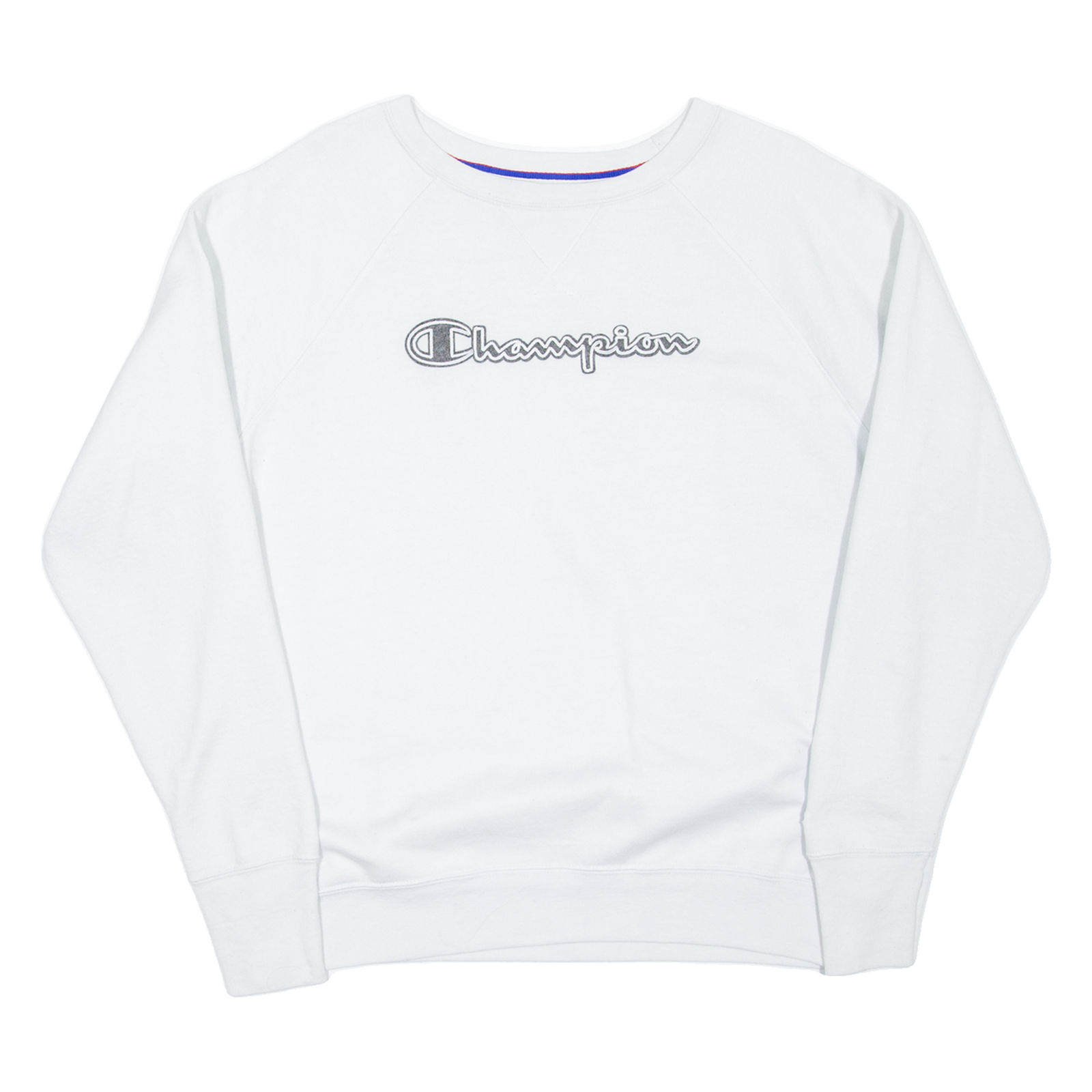 CHAMPION Mens Sweatshirt White L Refurbished - N/A refurbished available on Cerqular